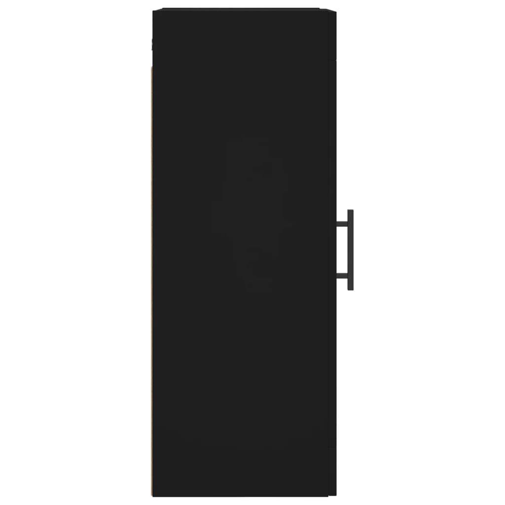 Sideboard Wandschrank Schwarz (1 34,5x34x90 cm vidaXL St)
