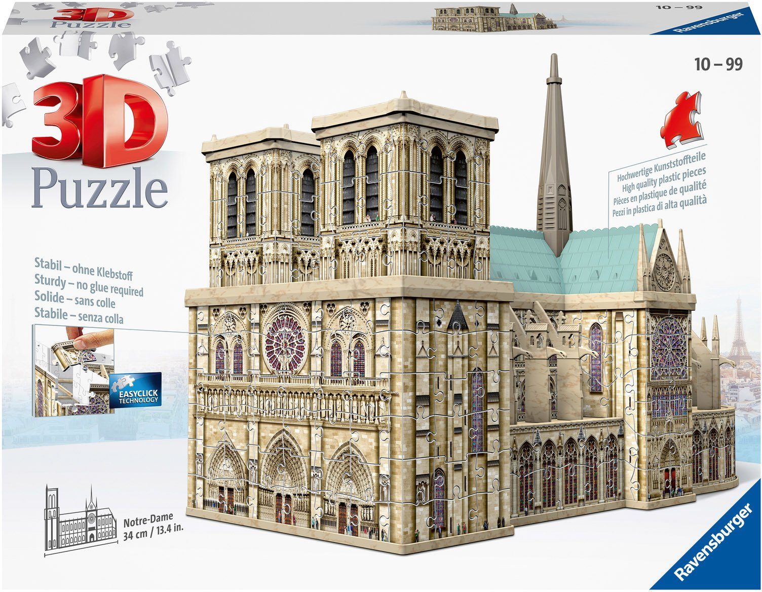 3D-Puzzle Notre Dame de Paris