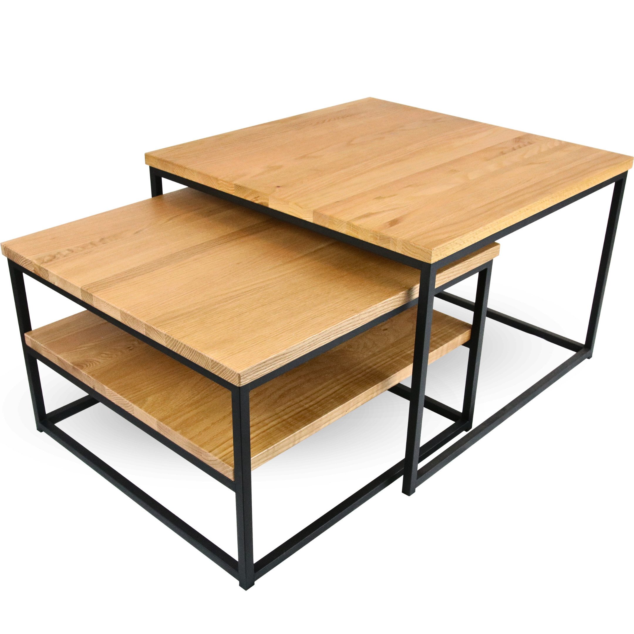 holz4home® Couchtisch 2er Set aus Eiche günstig online kaufen