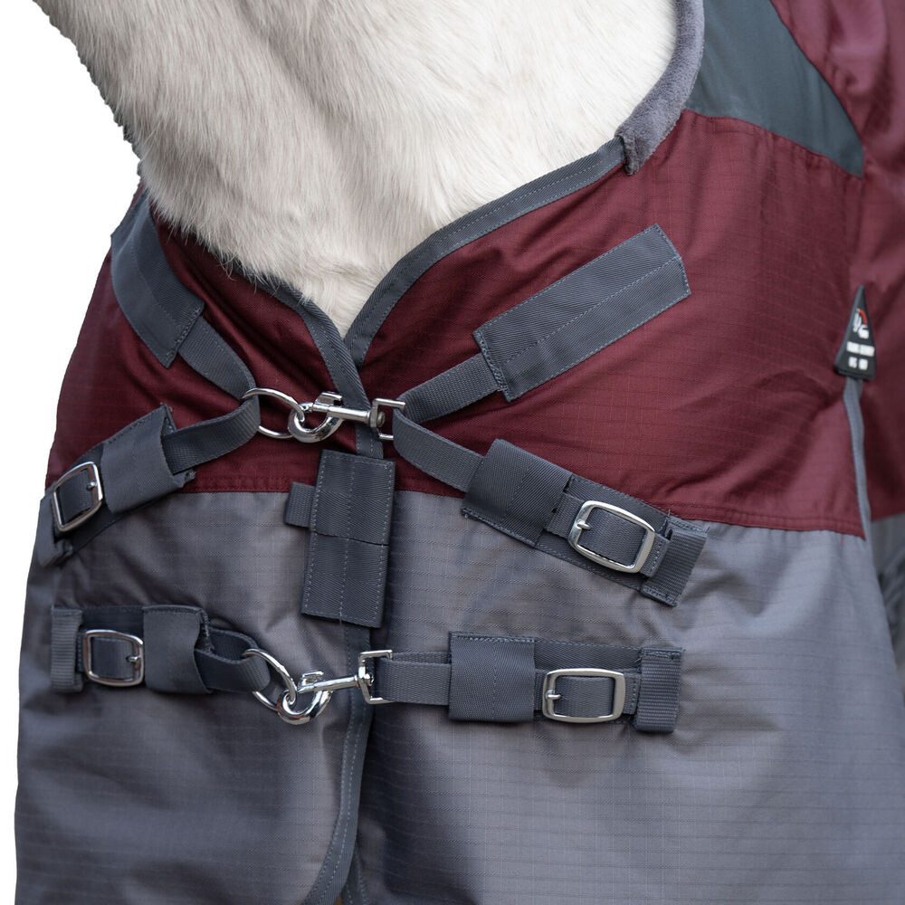 HKM Pferde-Regendecke HKM Highneckdecke Yukon 600D mit glattem Futter