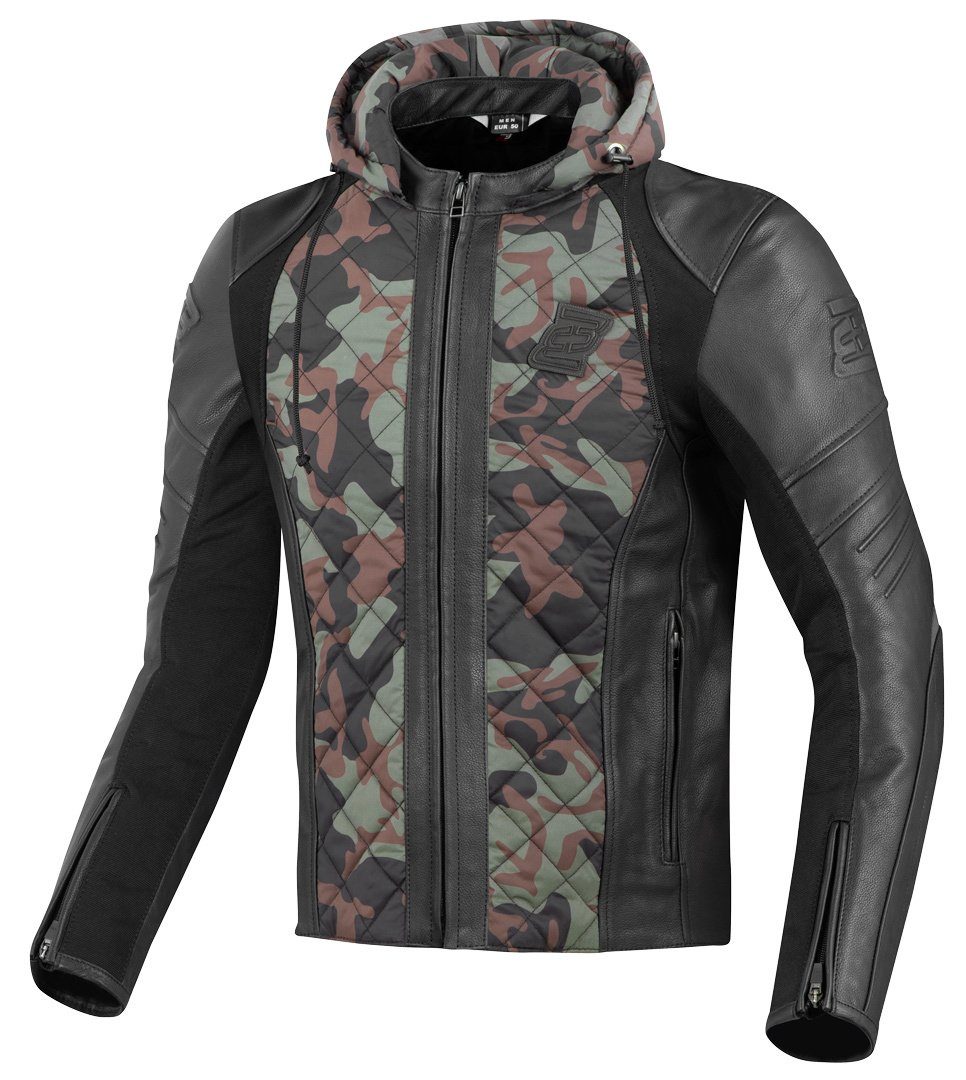 Bogotto Motorradjacke Radic Motorrad Leder-/Textiljacke protektoren