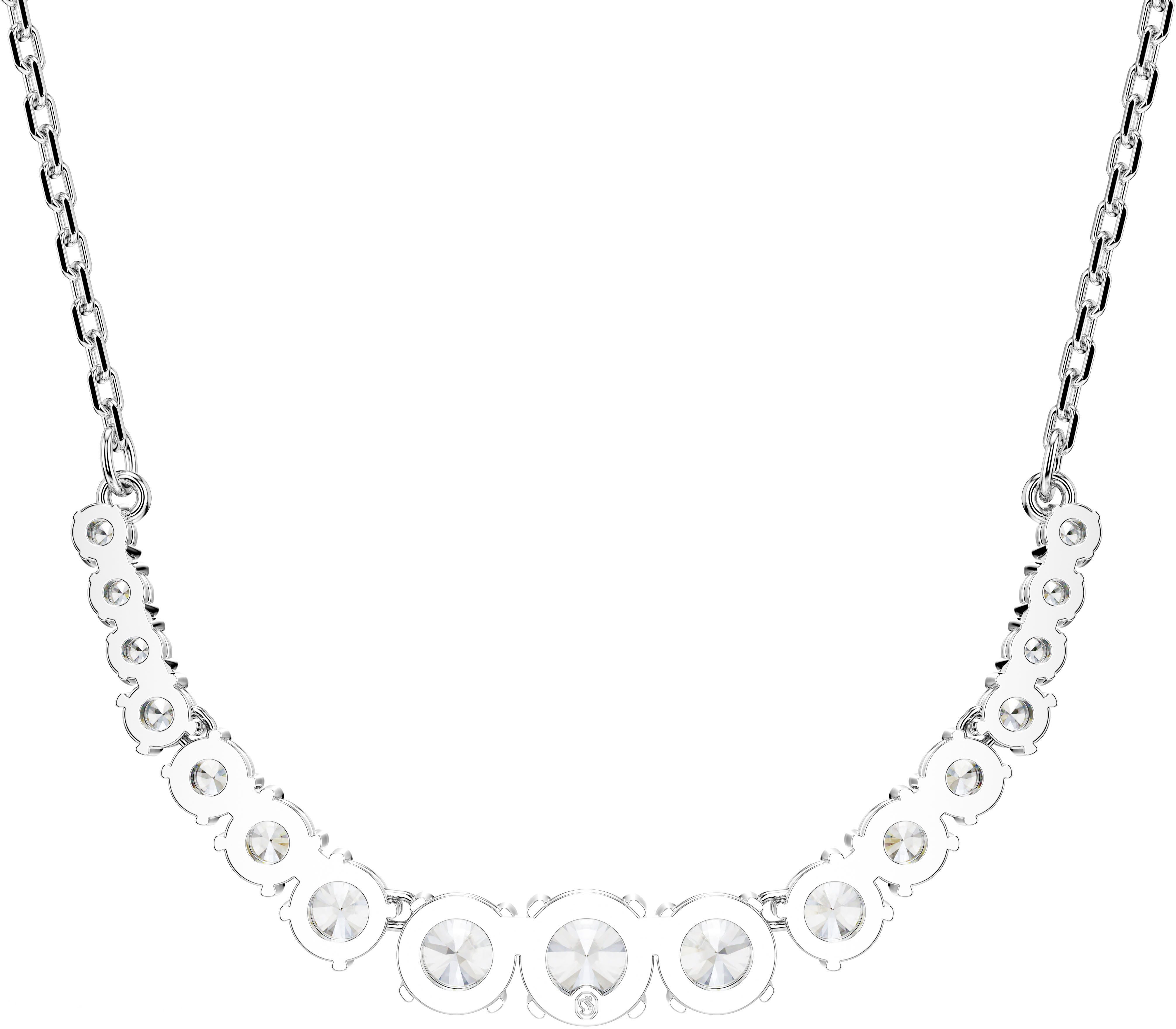 Swarovski Kette mit Anhänger Schmuck Geschenk Matrix Halskette, mit Swarovski® Zirkonia (synth)