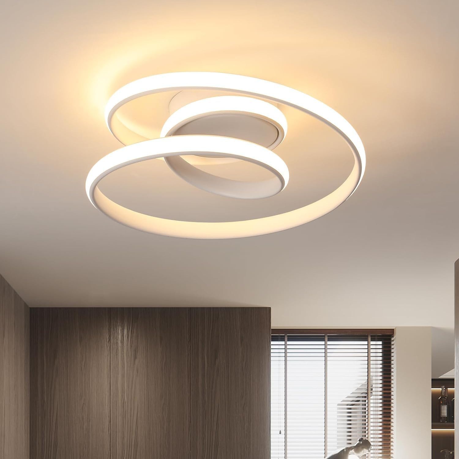 Goeco LED Deckenleuchte Einfache LED Deckenleuchte, günstig online kaufen