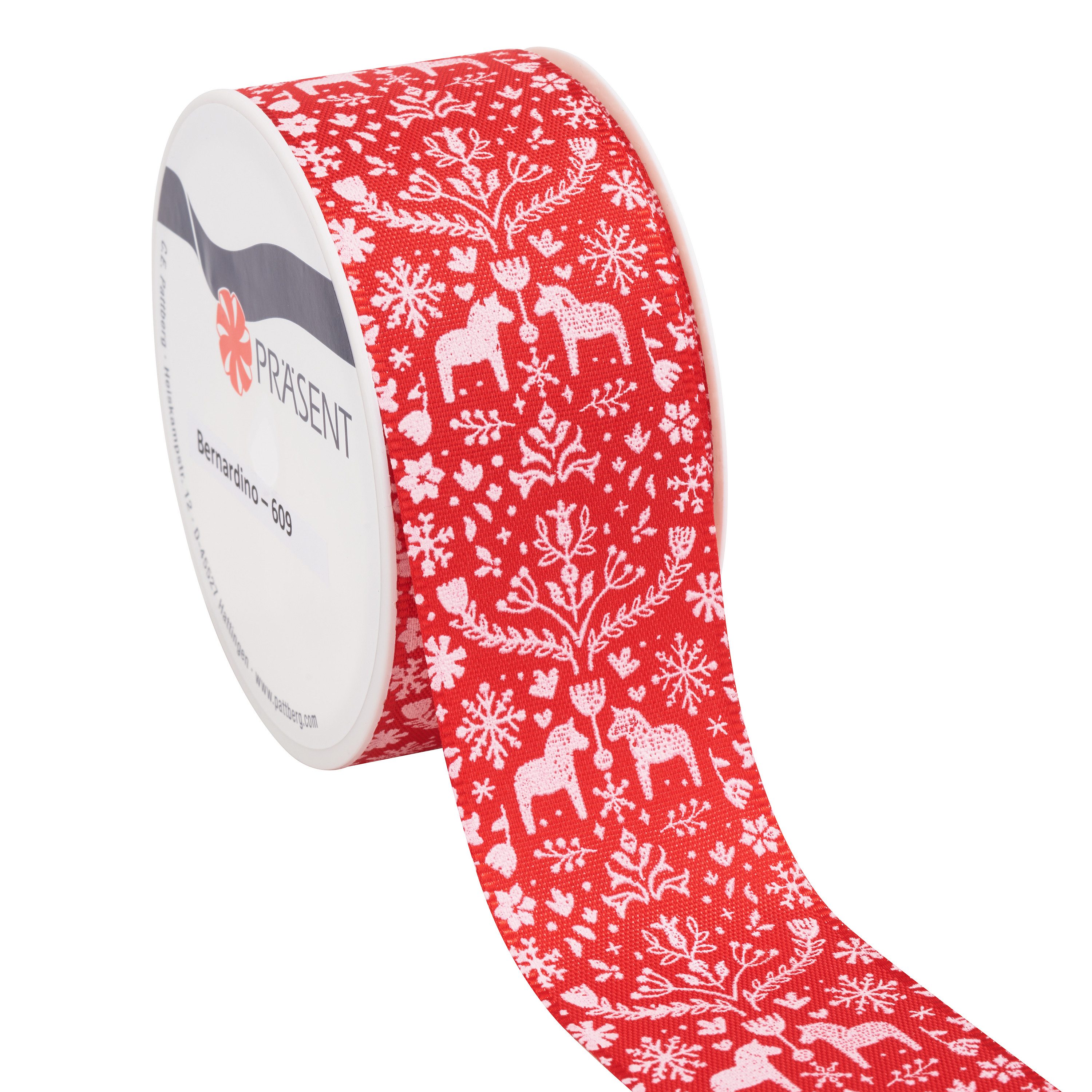 PRÄSENT Bastelband Nordic Winter, B 40 mm, L 5 m