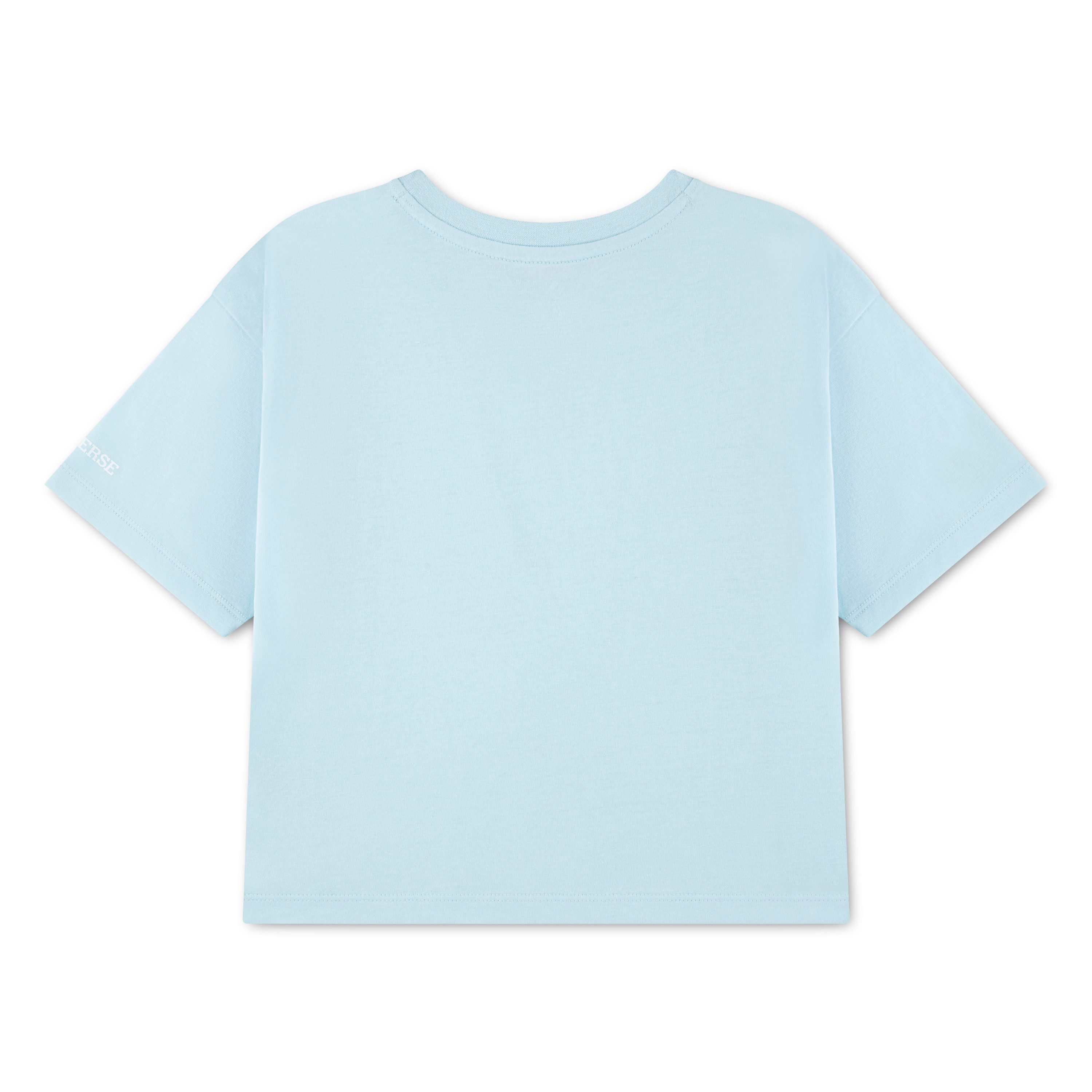 Converse T-Shirt CNVG BUBBLY FLORAL TEE für Kinder geeignet, T-Shirt-Form, aus Baumwolle und Polyester