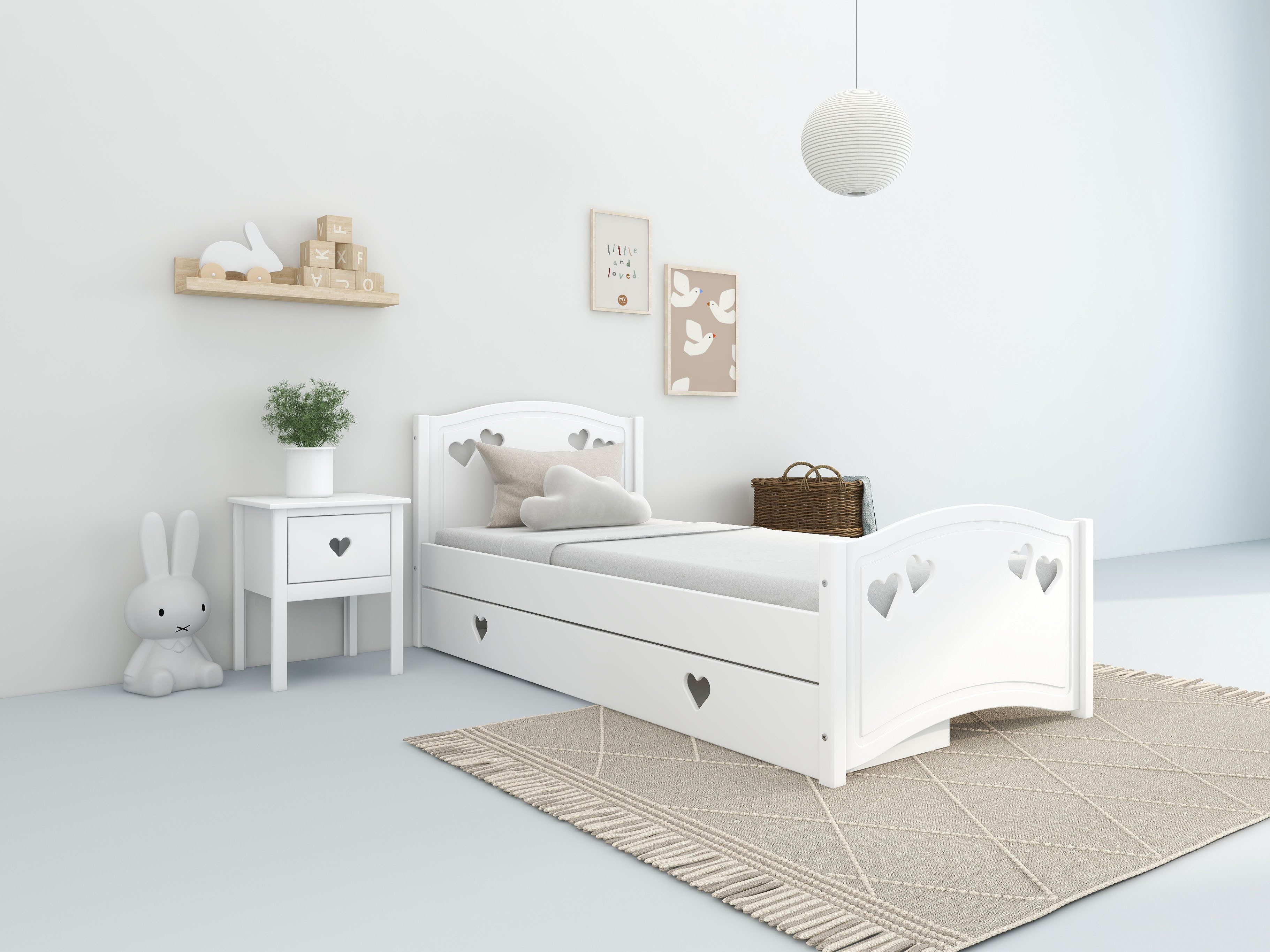 Jugendbett Beeke, OTTO's Choice, Kinderbett, mit Matratze + Schublade
