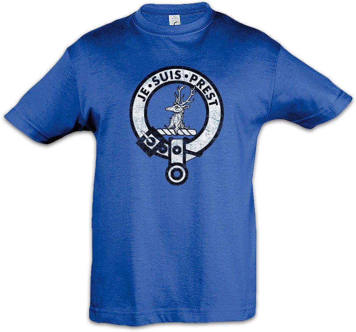 Print-Shirt Je Suis Prest Kinder T-Shirt Battle Outlander Bannockburn 1314 William