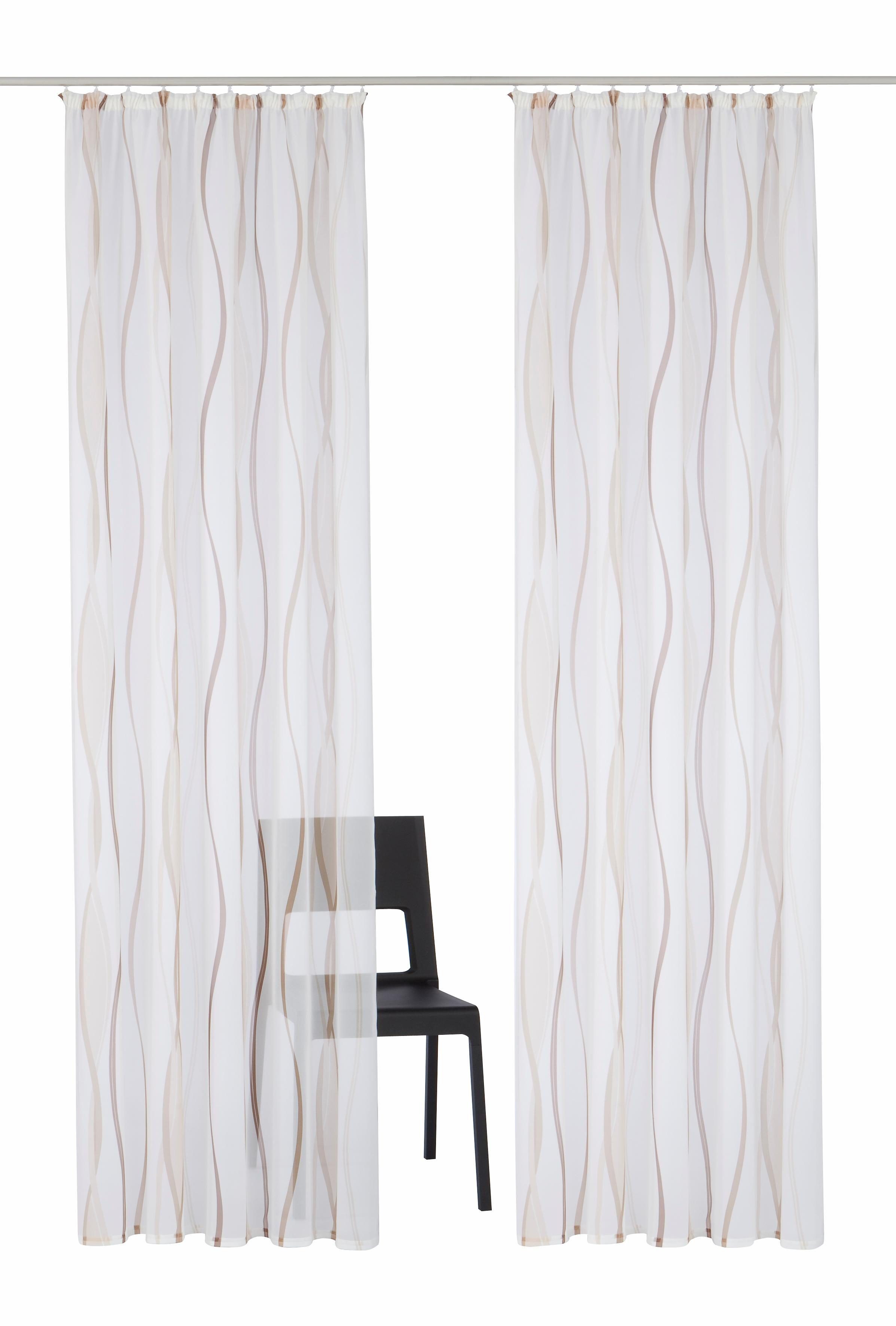 my home Gardine Dimona, Kräuselband (2 günstig online kaufen
