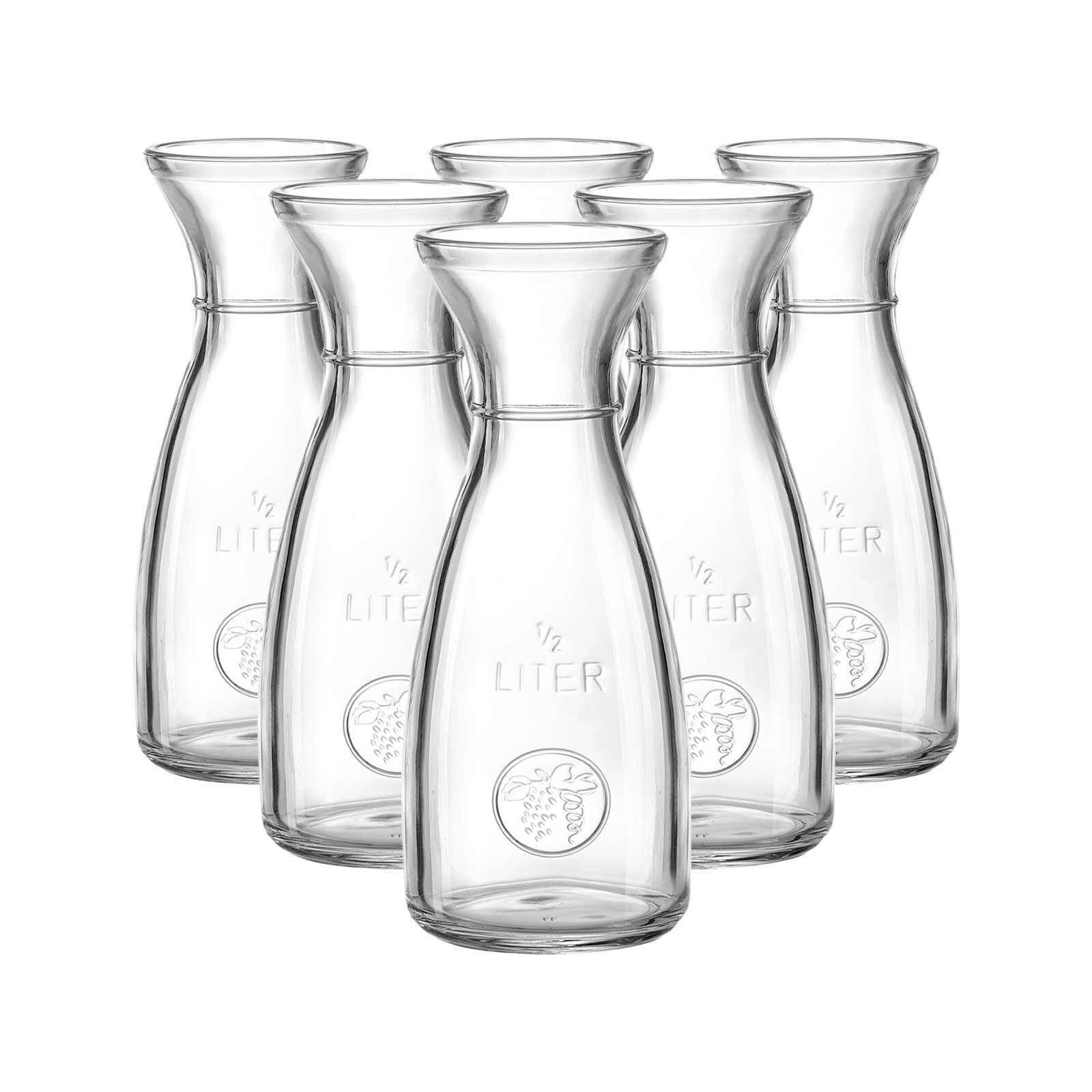 Ritzenhoff & Breker Karaffe Bordeaux Karaffen 500 ml 6er Set, (6x Karaffe, 6-tlg)