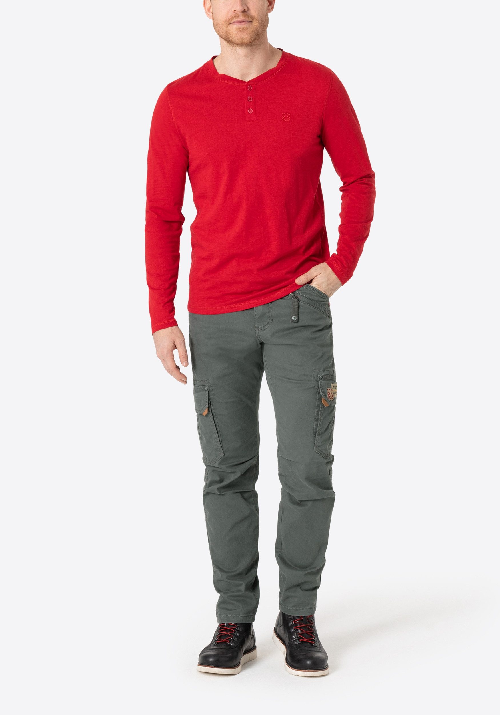 TIMEZONE Cargohose Regular Fit mittlere Bundhöhe Slim Legs TIMEZONE Regular RogerTZ