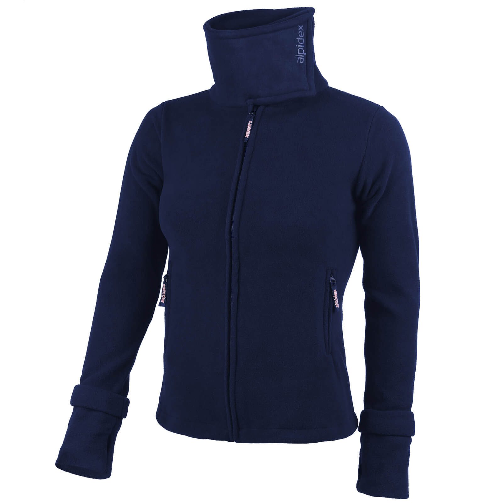 Fleecejacke ALPIDEX Fleecejacke für Damen mit hohem Stehkragen und Daumenlöchern