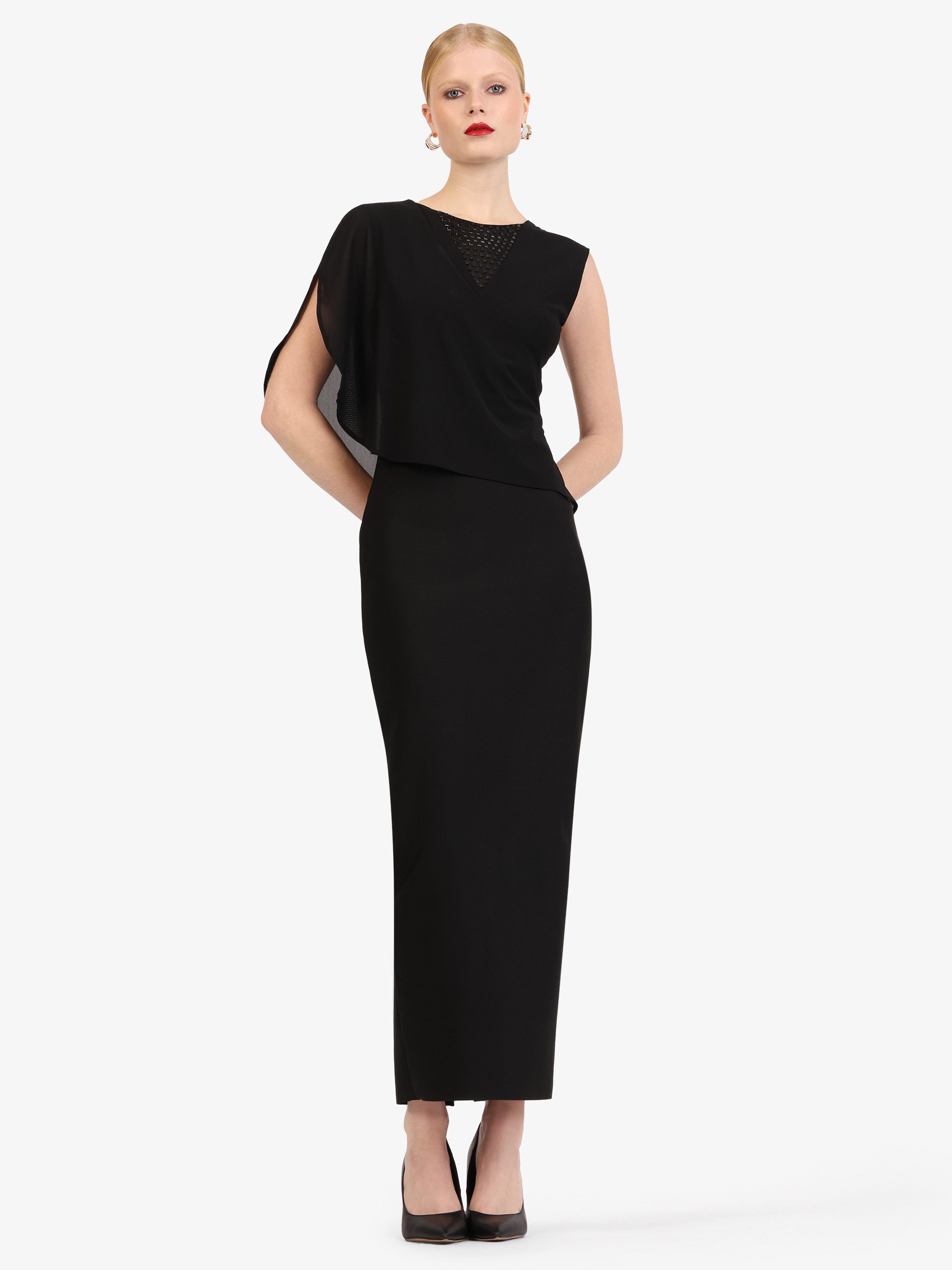 Kraimod Abendkleid mit Überwurf