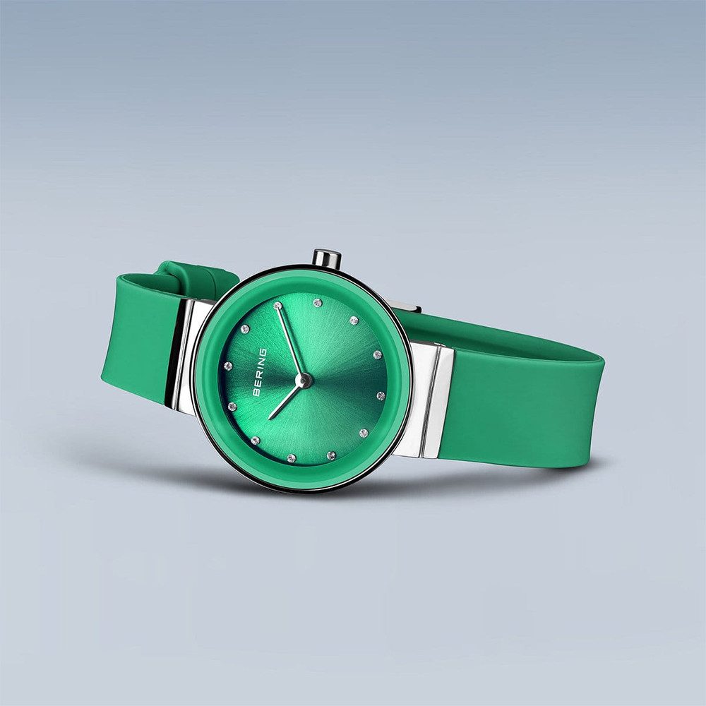 Bering Quarzuhr Bering Classic silber glänzend 10129-808 10129-808, Hochwertiges Produkt mit zeitlosem Design, sorgfältiger Verarbeitung