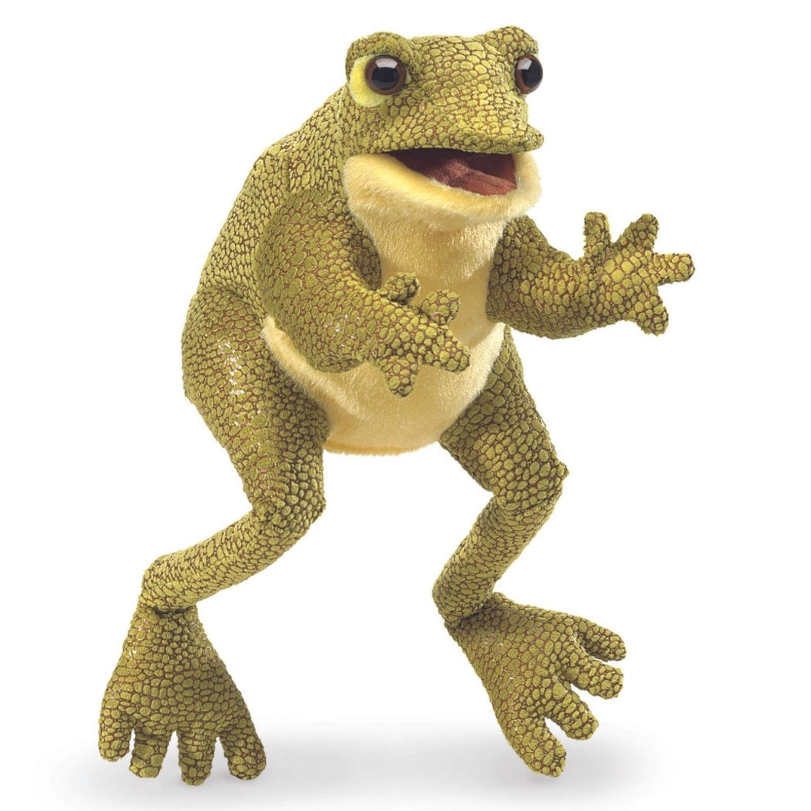 Folkmanis Handpuppen Handpuppe Folkmanis Lustiger Frosch günstig online kaufen