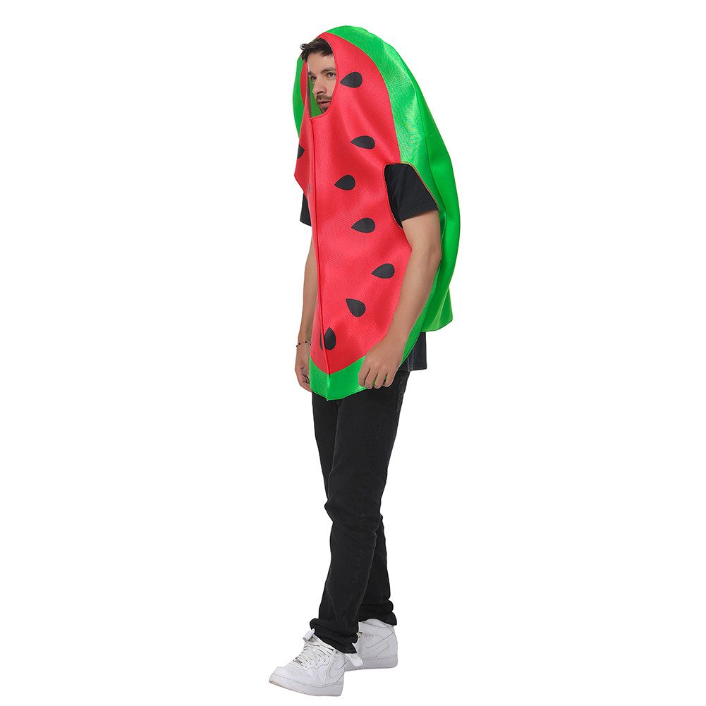 MIESEPETER Kostüm Wassermelone Jumpsuit Unisex Kostüm MIESEPETER®, Jumpsuit-Kostüm
