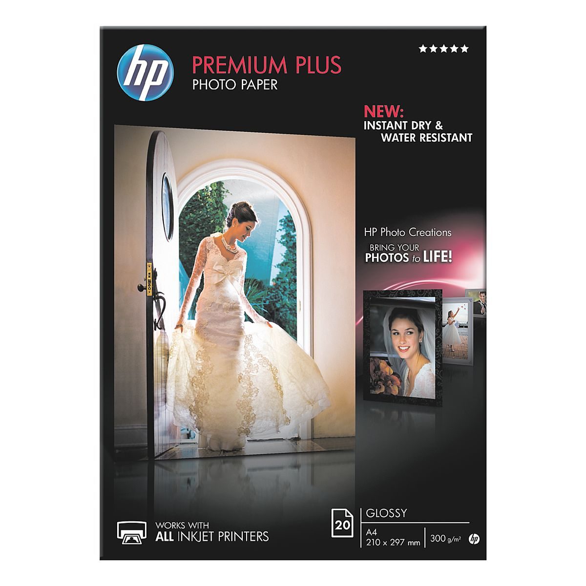 HP Fotopapier »HP premium plus photo paper CR672A« A4 online kaufen