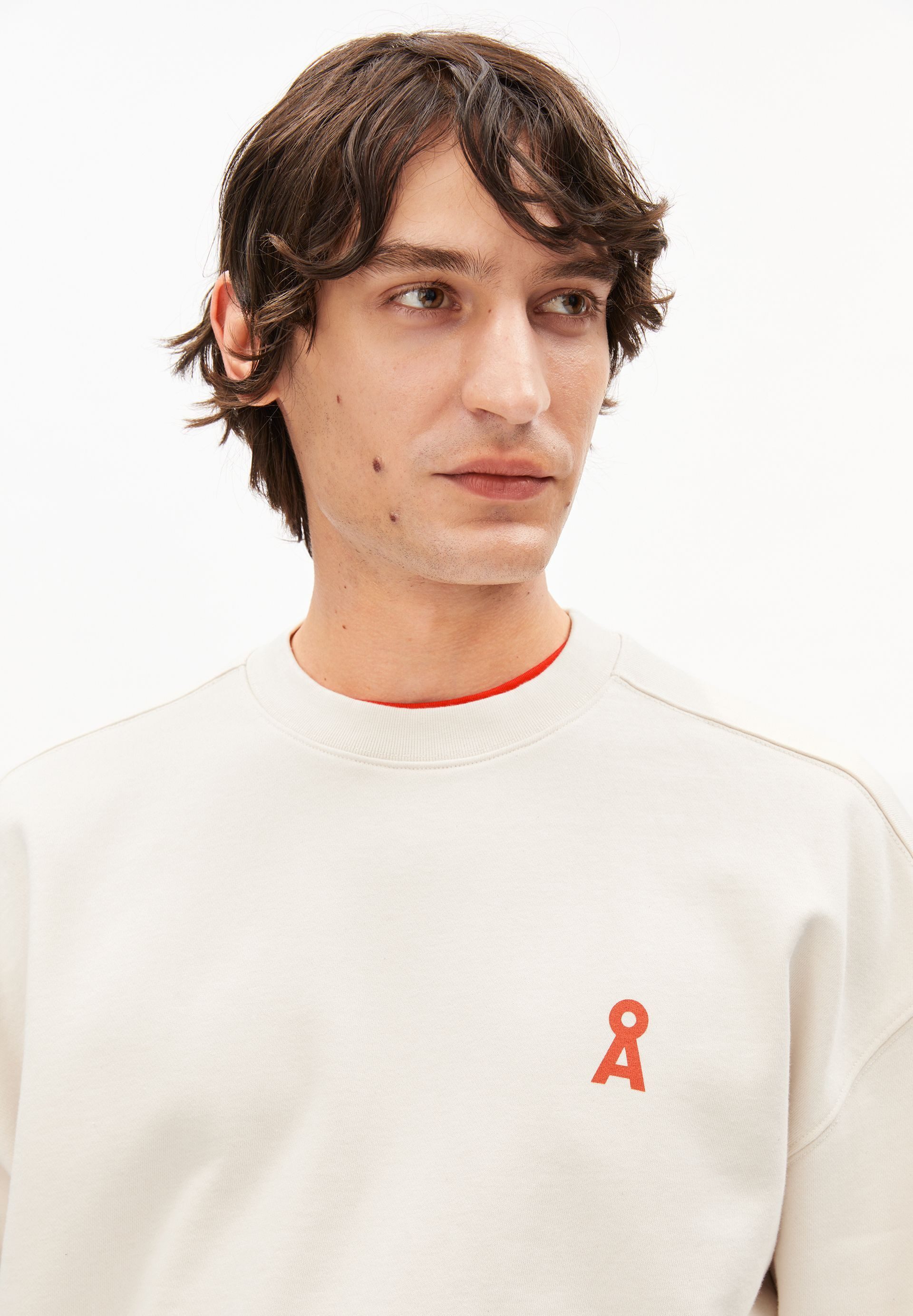 Armedangels Sweatshirt BIKE GMT DYE Sweatshirt aus Bio-Baumwolle Relaxed Fit