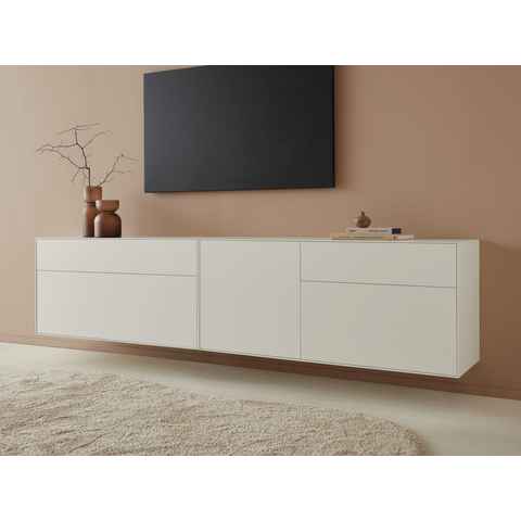 LeGer Home by Lena Gercke Lowboard Essentials (2 St), Breite: 239cm, MDF lackiert, Push-to-open-Funktion