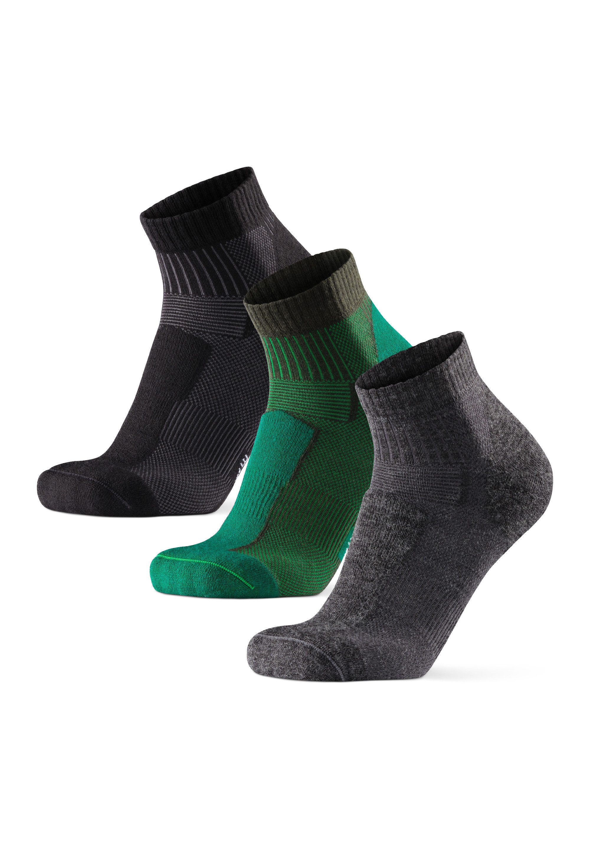 Basicsocken Merino Hiking Low