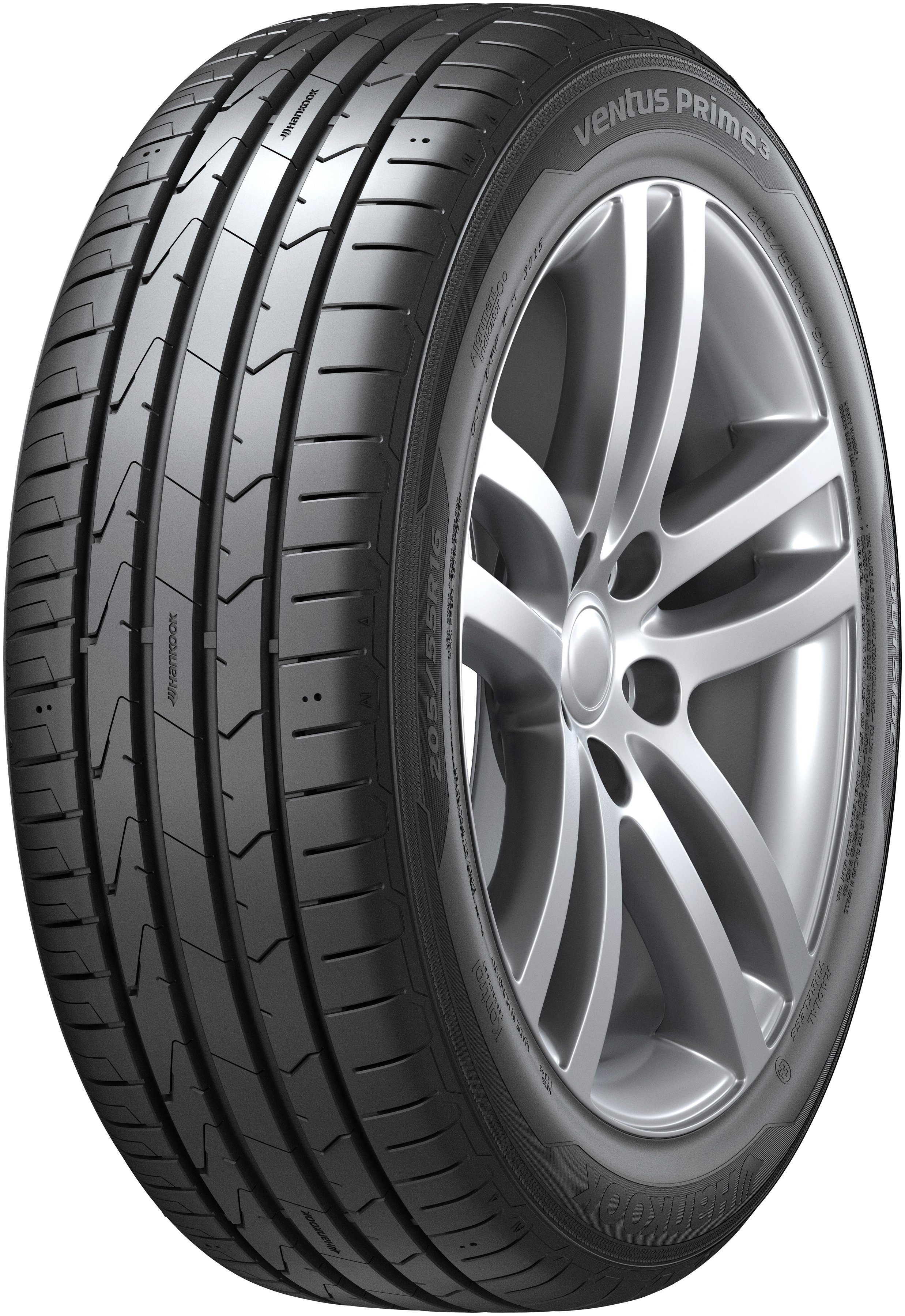 Hankook Sommerreifen Ventus Prime³ (K125), 1-St., 225/55 R17 101W