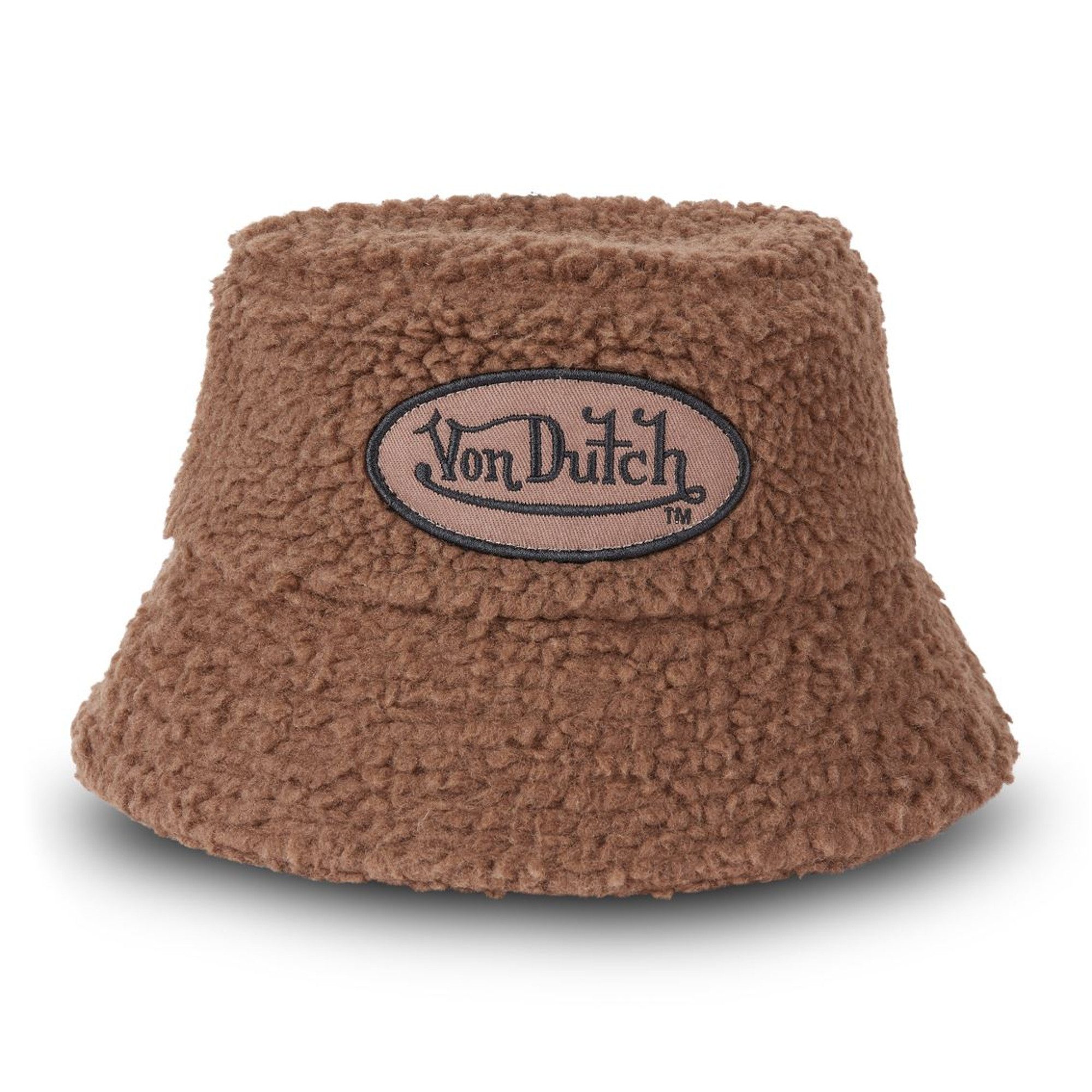 Von Dutch Fischerhut Von Dutch Originals Bucket Hat - FUR Brown (Angler Hut, Bucket Hat)
