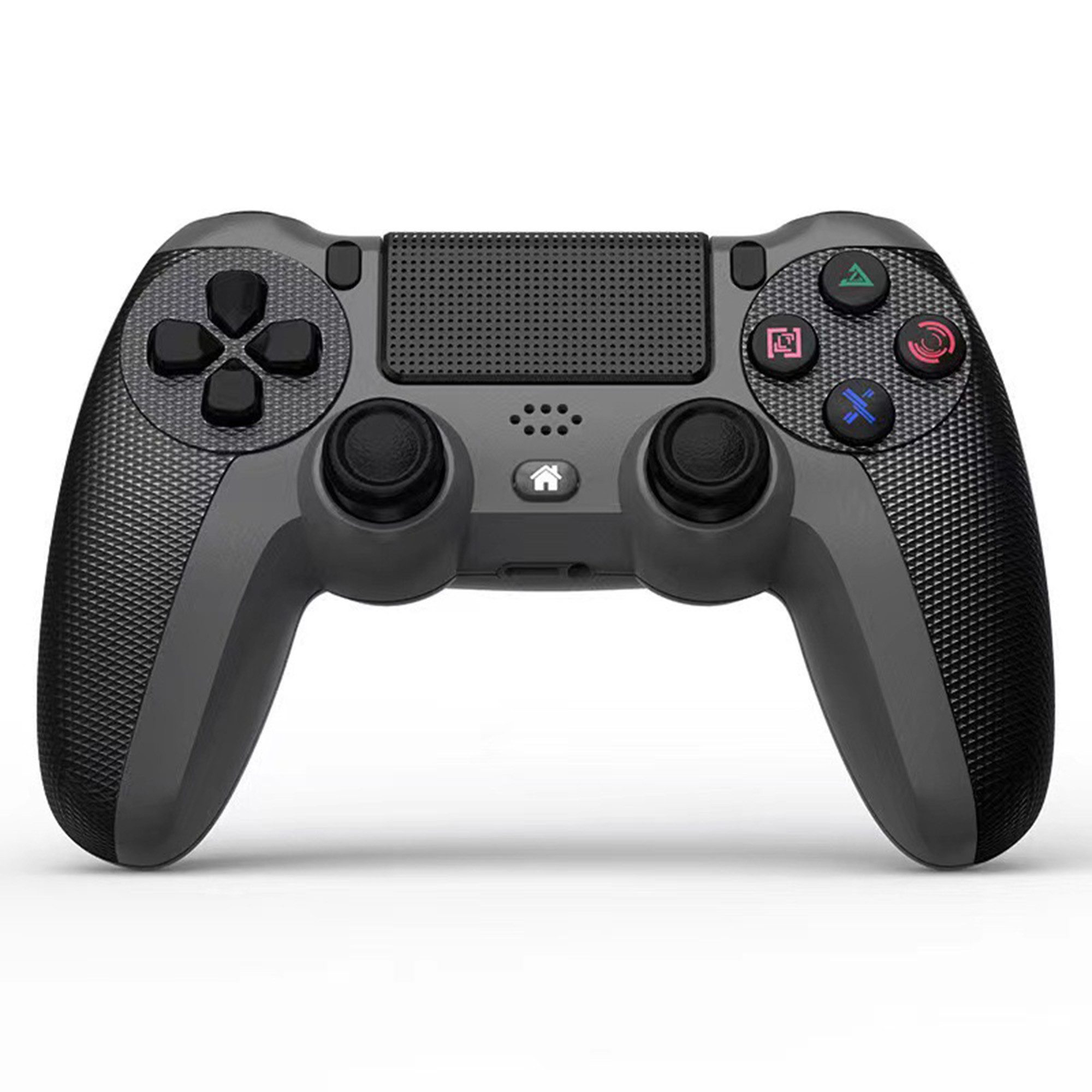 ibettertec Wireless Controller PS4/Pro/Slim/PC m. Vibration, Gyro & Touchpad Gamepad (Set, 1 St., 6-Achsen-Gyrosensor Doppelvibration Share-Funktion integrierter)