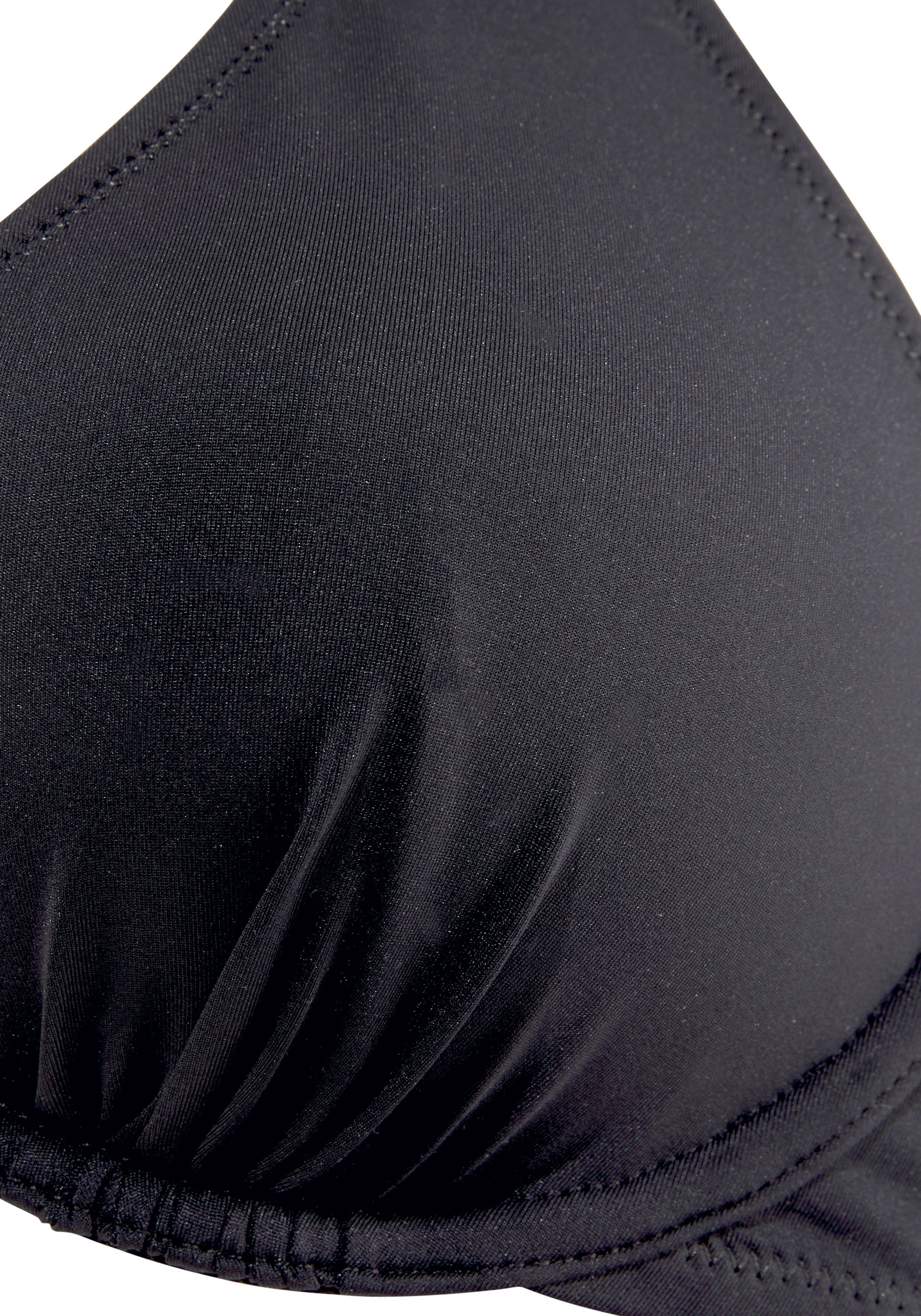 Bruno Banani Bügel-Bikini mit gold-schwarzenen Accessories – Bild 5 von 5