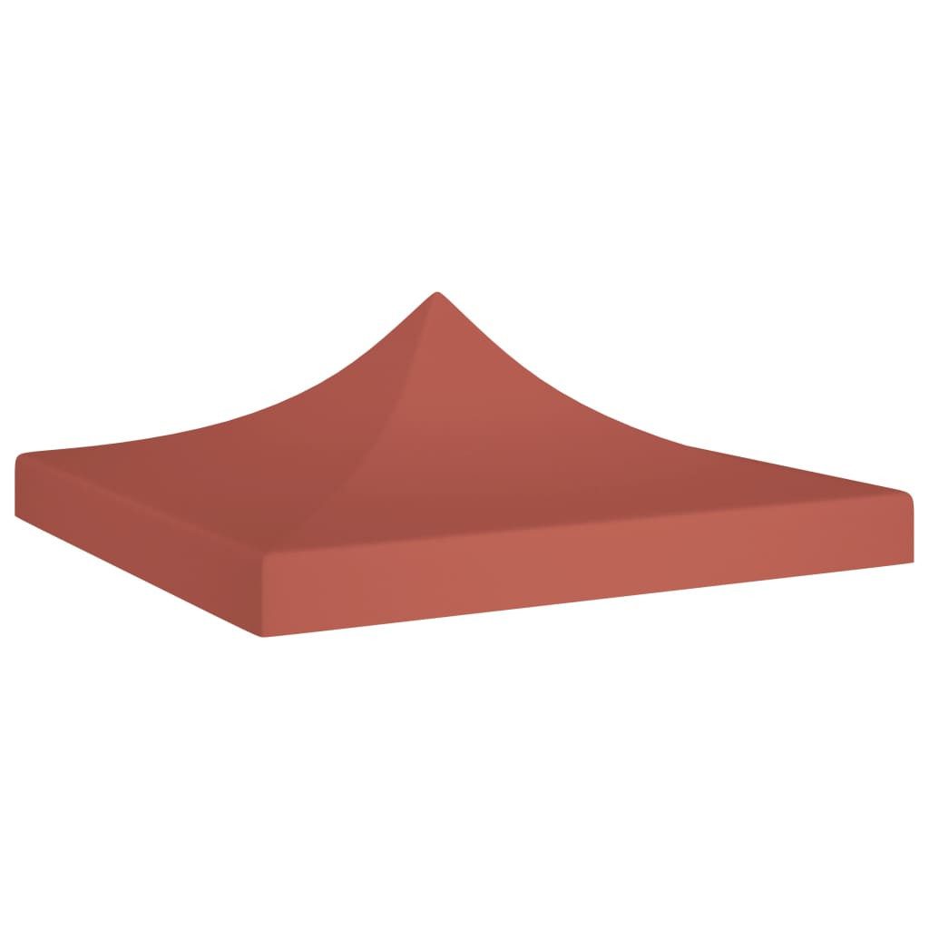 vidaXL Pavillon-Ersatzdach Partyzelt-Dach 2x2 m Terracotta-Rot günstig online kaufen