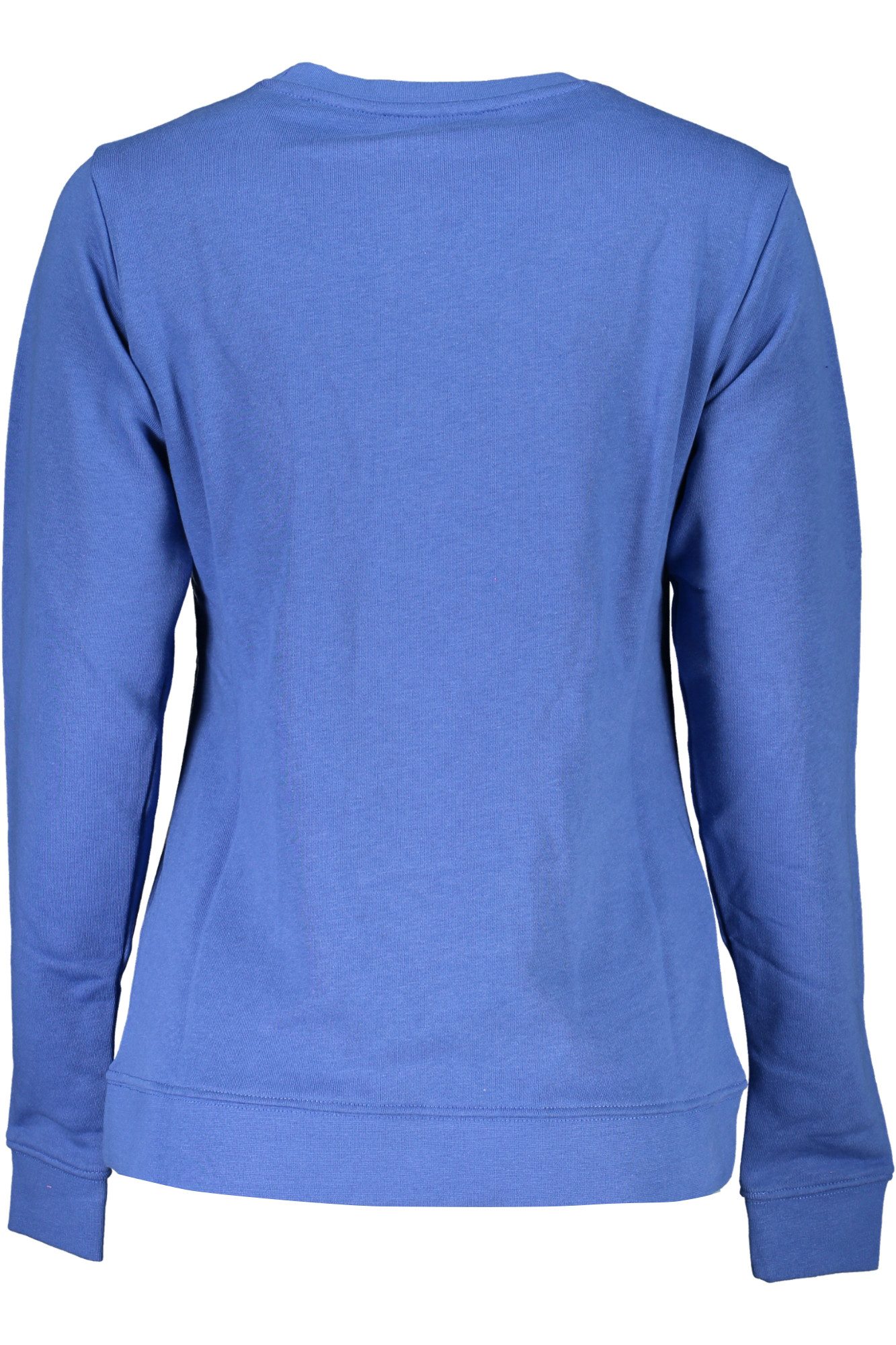 Cavalli Class Sweatshirt Blaues Damen Sweatshirt – Rundhals, Langarm, mit