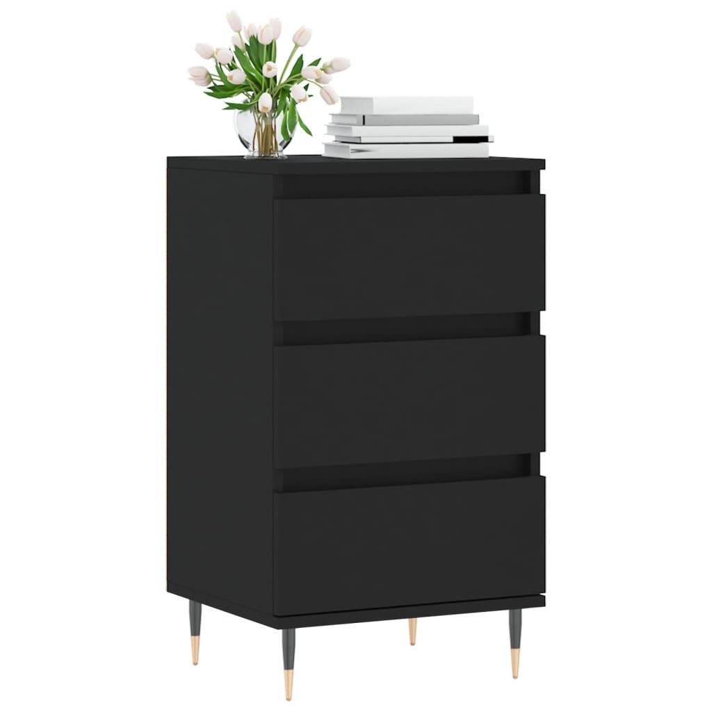 vidaXL Sideboard Sideboard Schwarz 40x35x70 cm günstig online kaufen