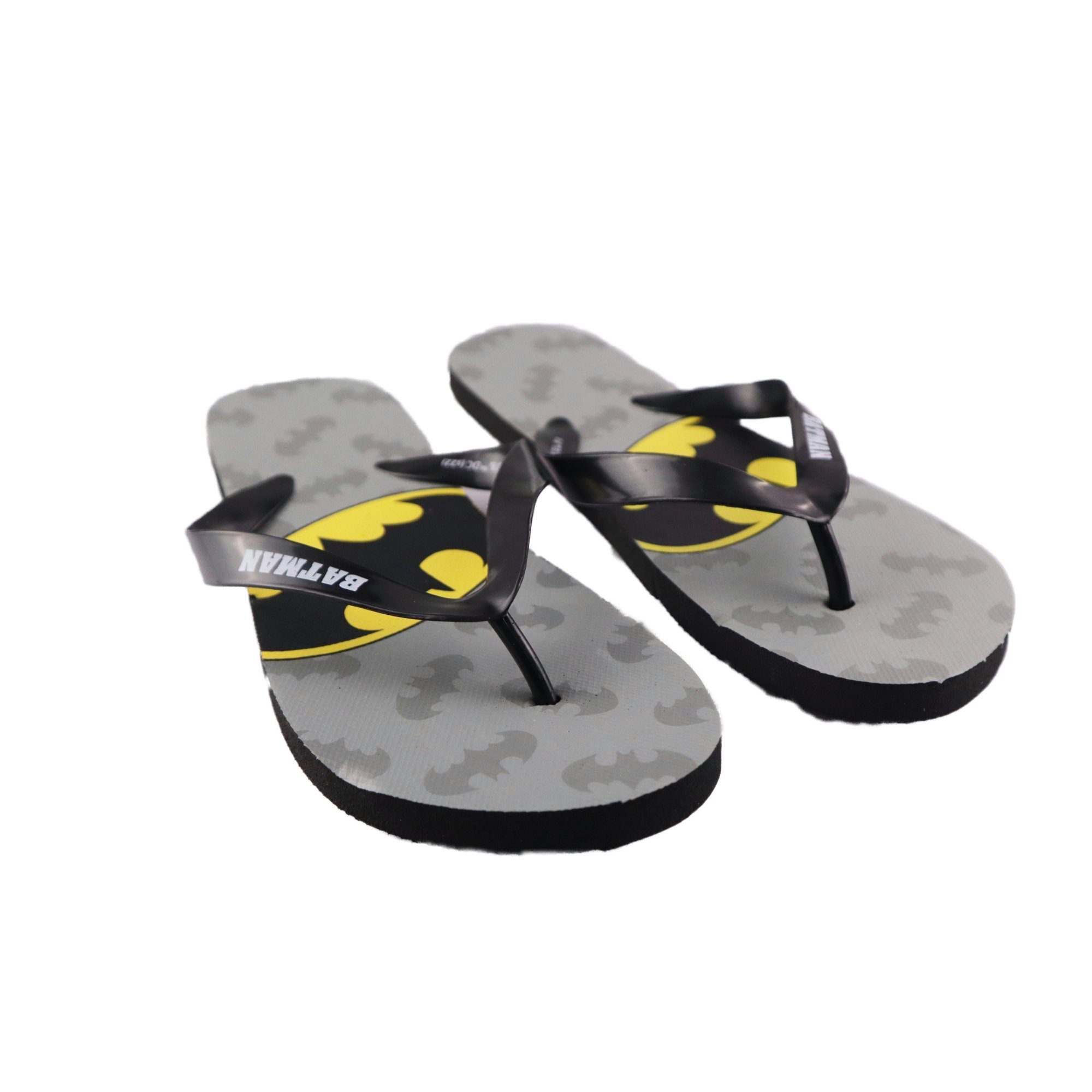 DC Comics DC Comics Batman Herren Flip Flops Zehentrenner Gr. 40 bis 45