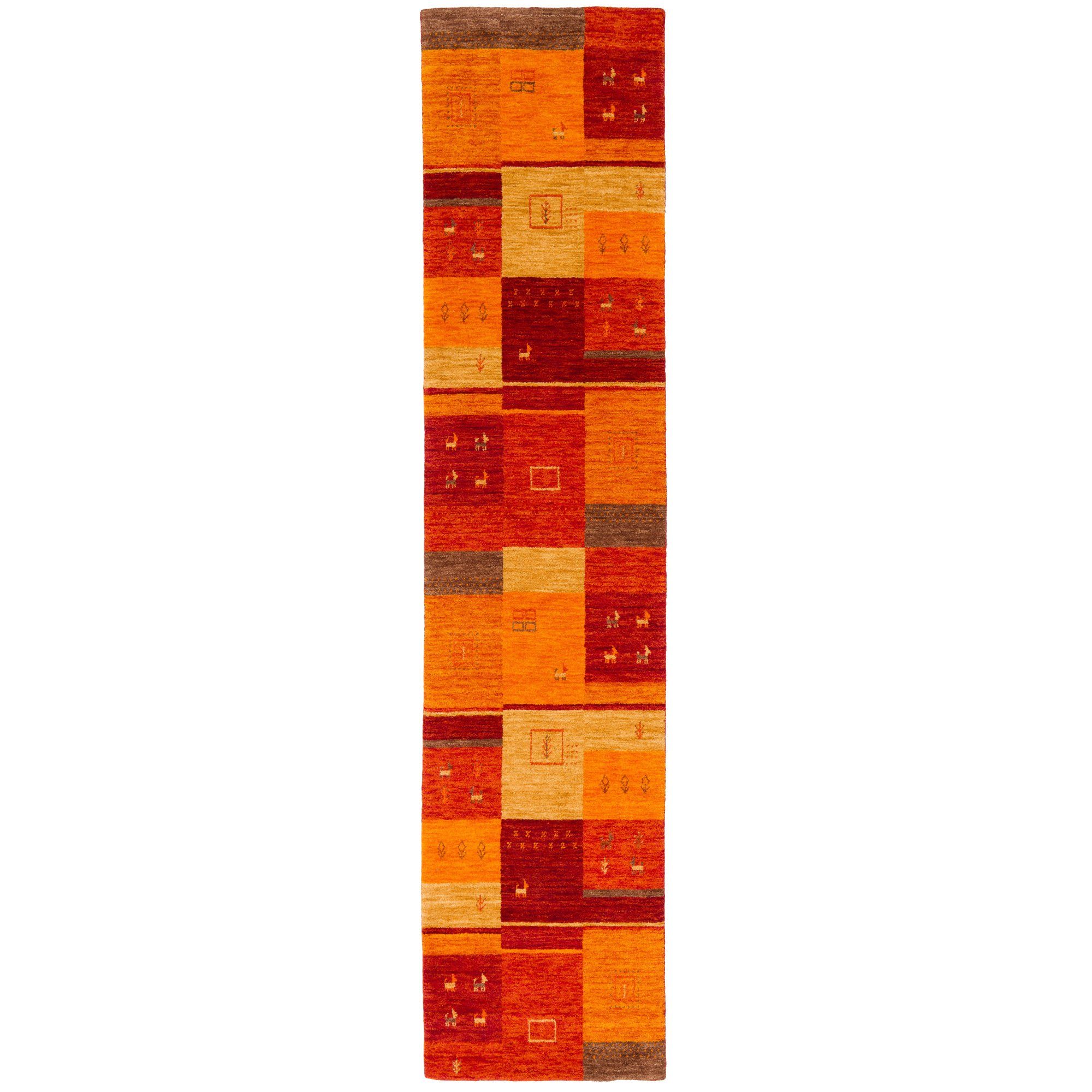 Pergamon Läufer Natur Wolle Teppich Gabbeh günstig online kaufen