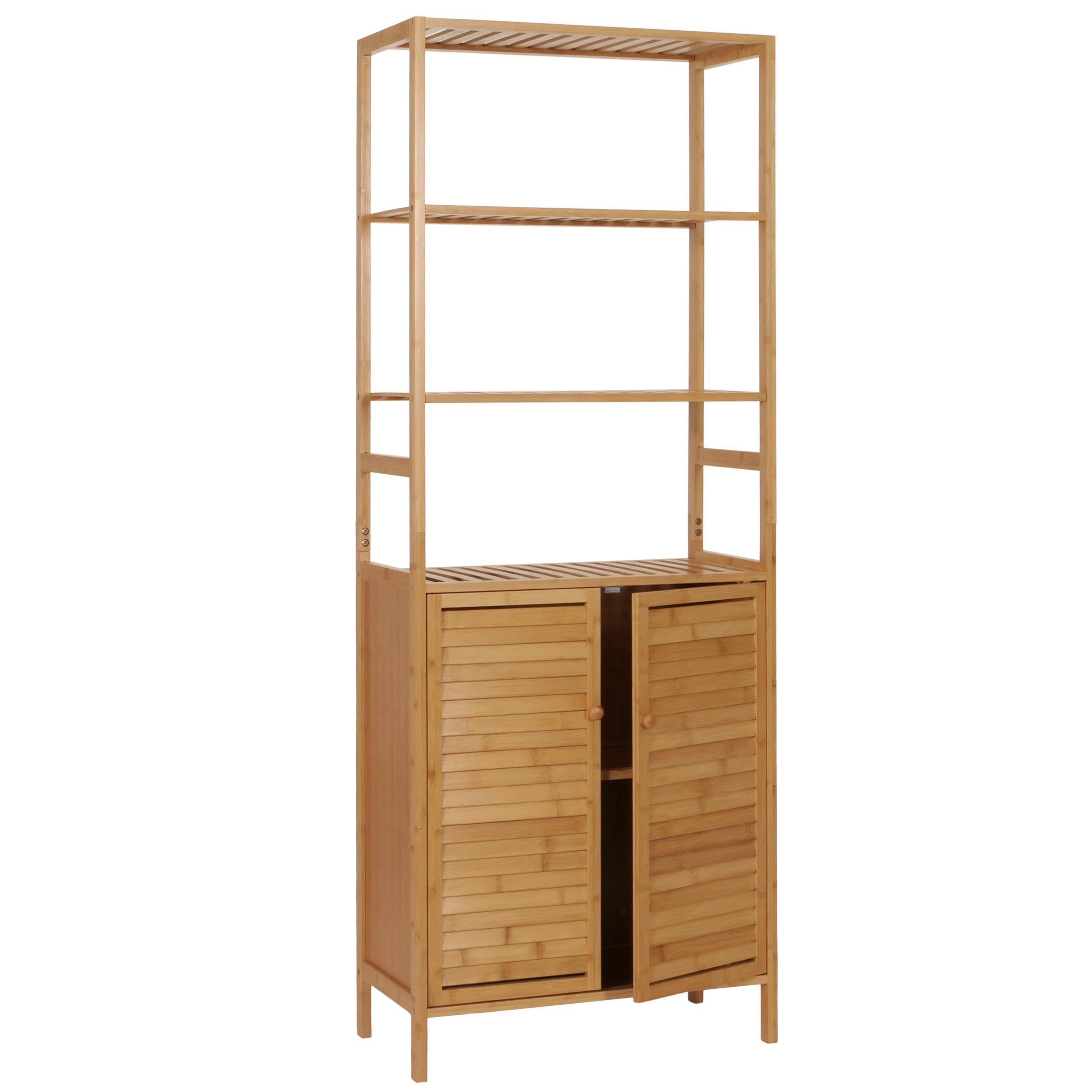 MCW Hochschrank MCW-B18-HS Schrank mit 2 Türen und 4 Regalböden