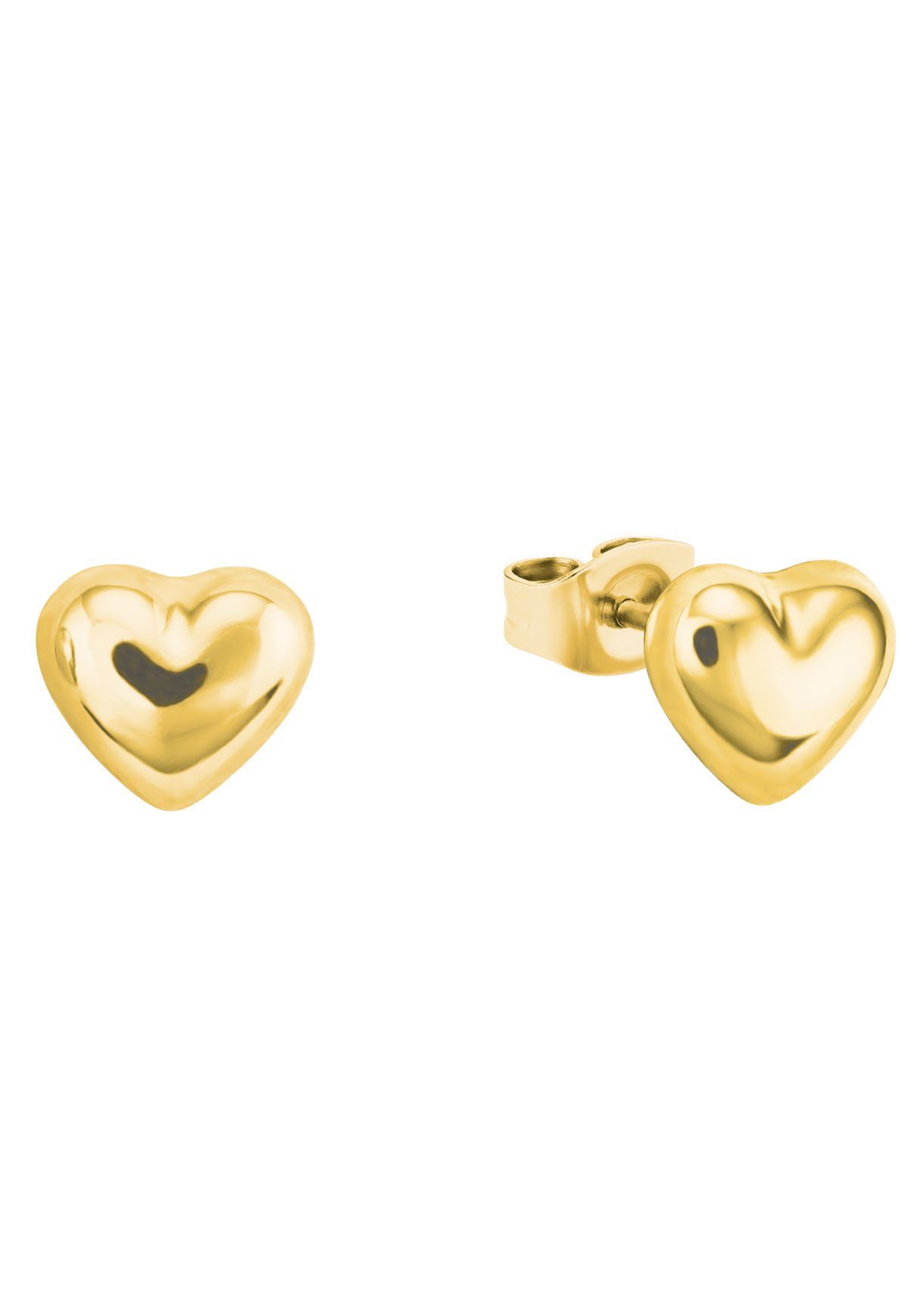 Amor Paar Ohrstecker Herzen, Made in Germany