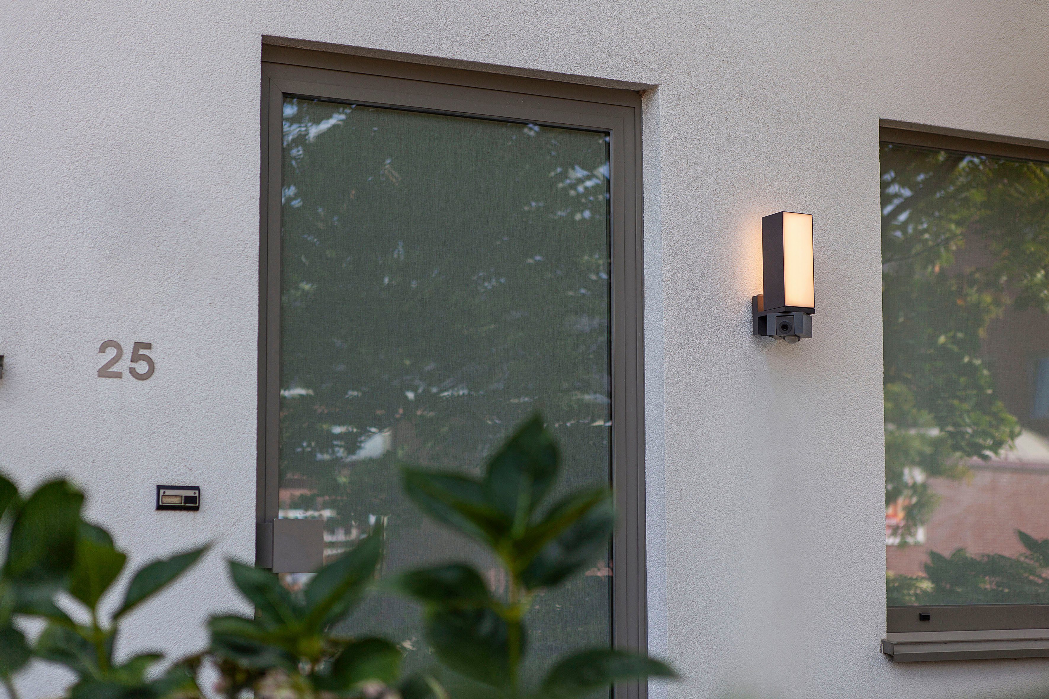 Kameraleuchte LED integriert, Smart-Home Smarte CUBA, LED-Leuchte fest LUTEC