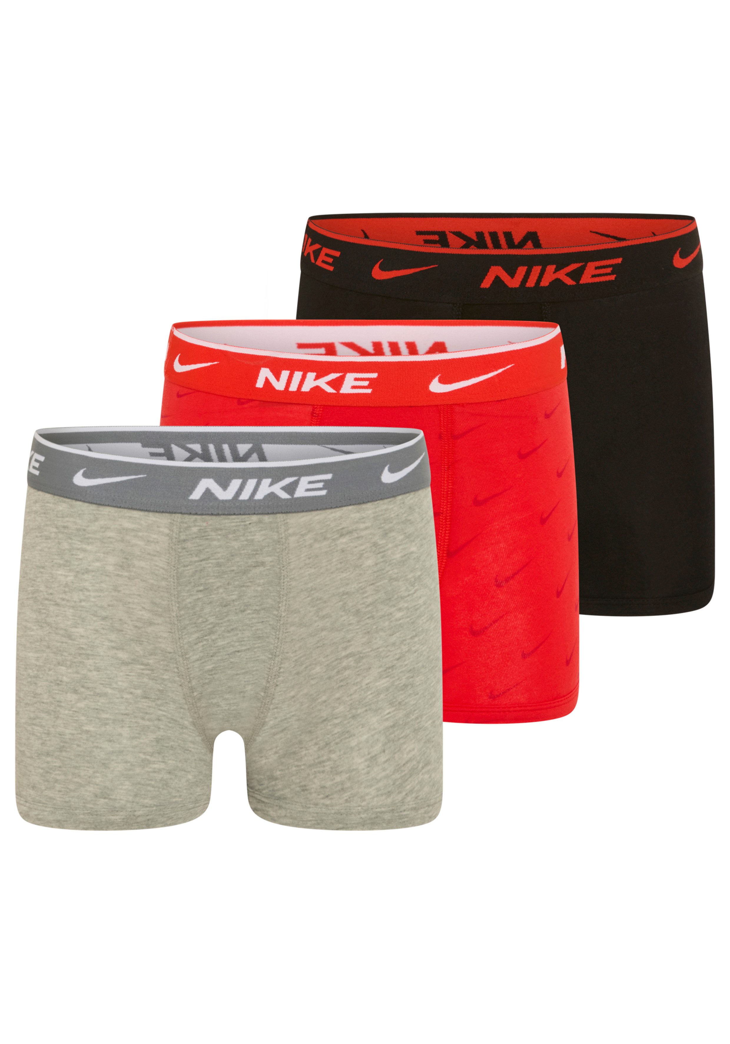 Nike Sportswear Boxershorts NHB PRINT E DAY CT STRCH 3P (3-St) 3er-Pack, aus Baumwolle mit Elasthan