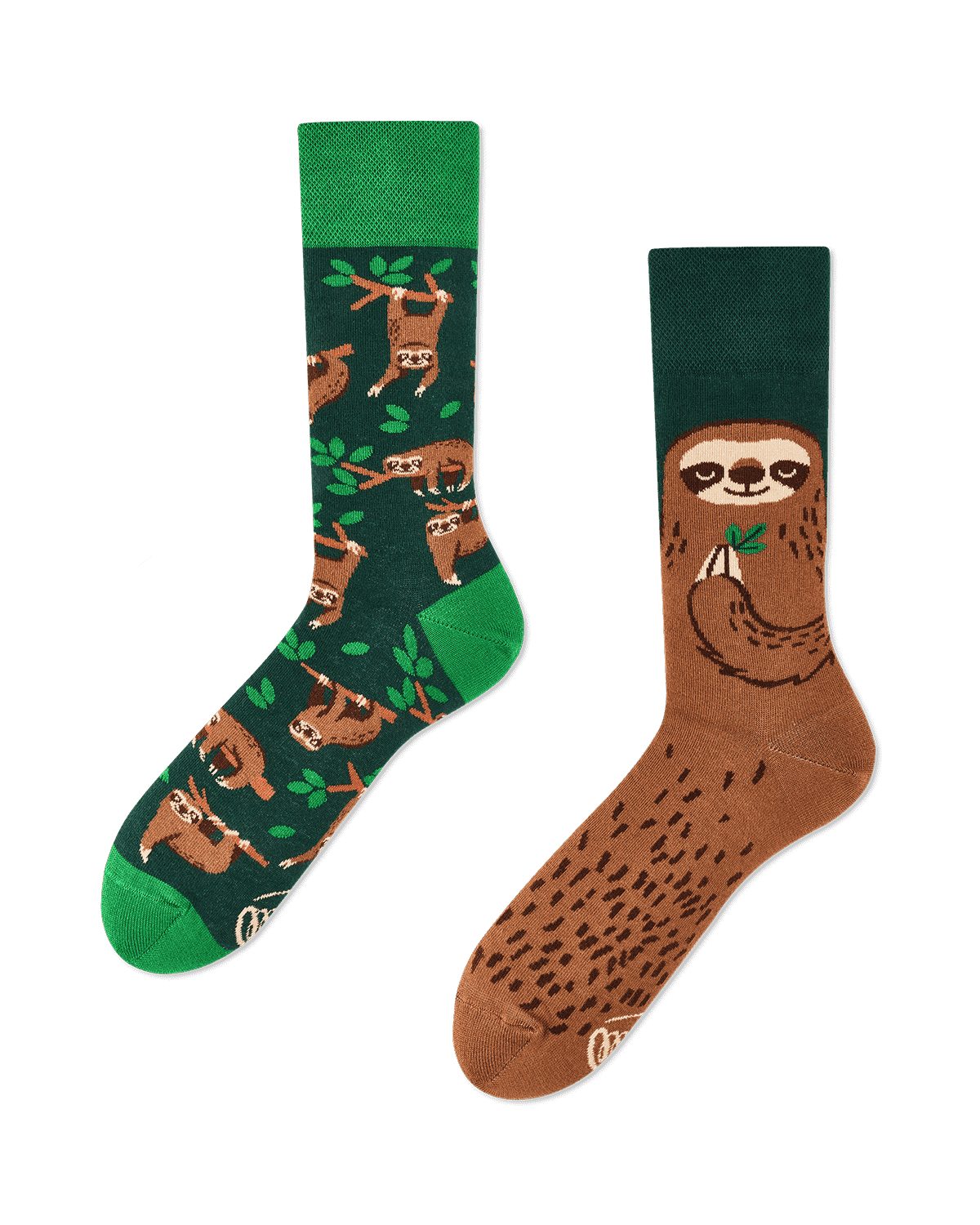 Paar) Socken 1-Paar, Mornings Mornings Many Freizeitsocken 1 Many (1 Life Sloth Paar,