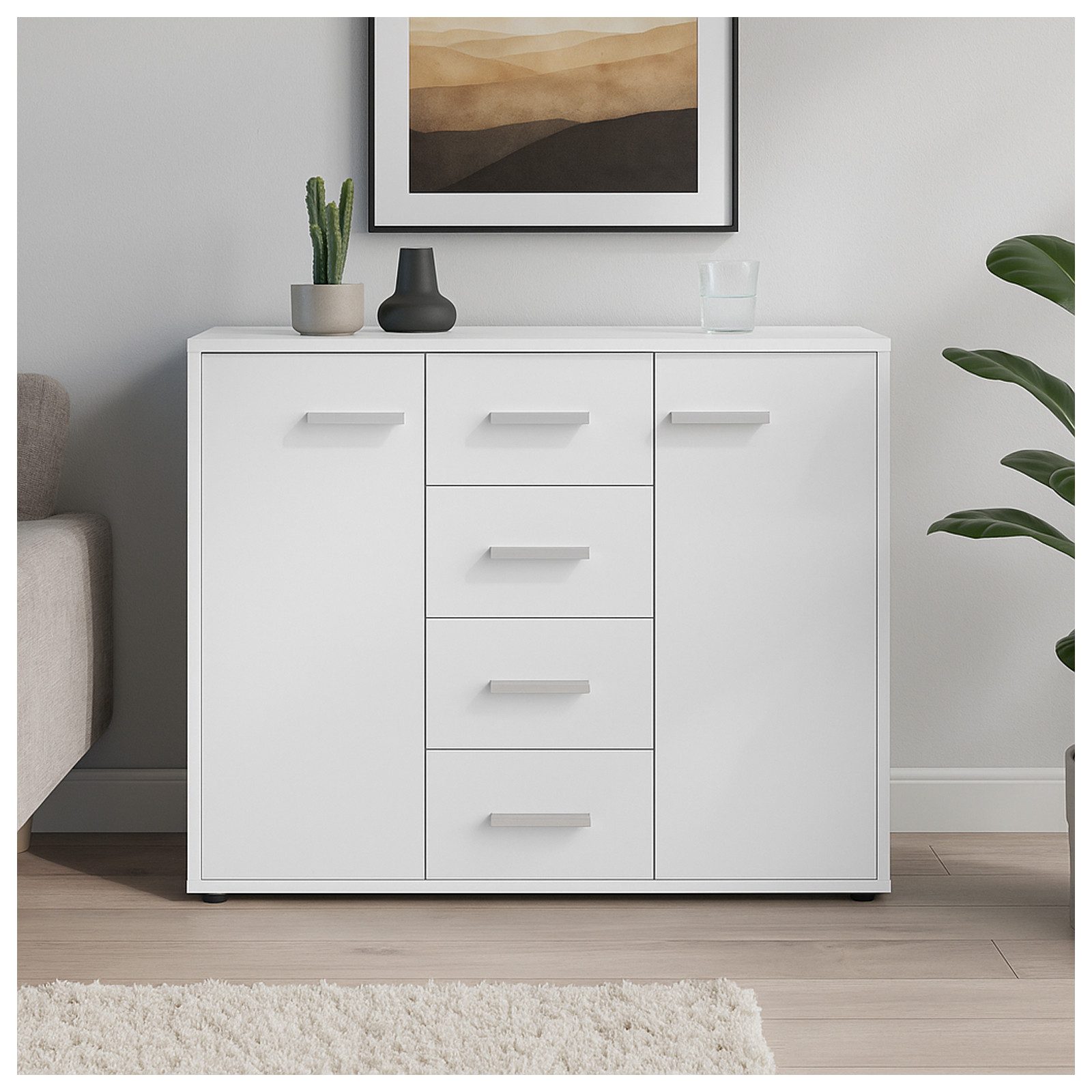 HTI-Living Sideboard Sideboard Nina mit 4 günstig online kaufen