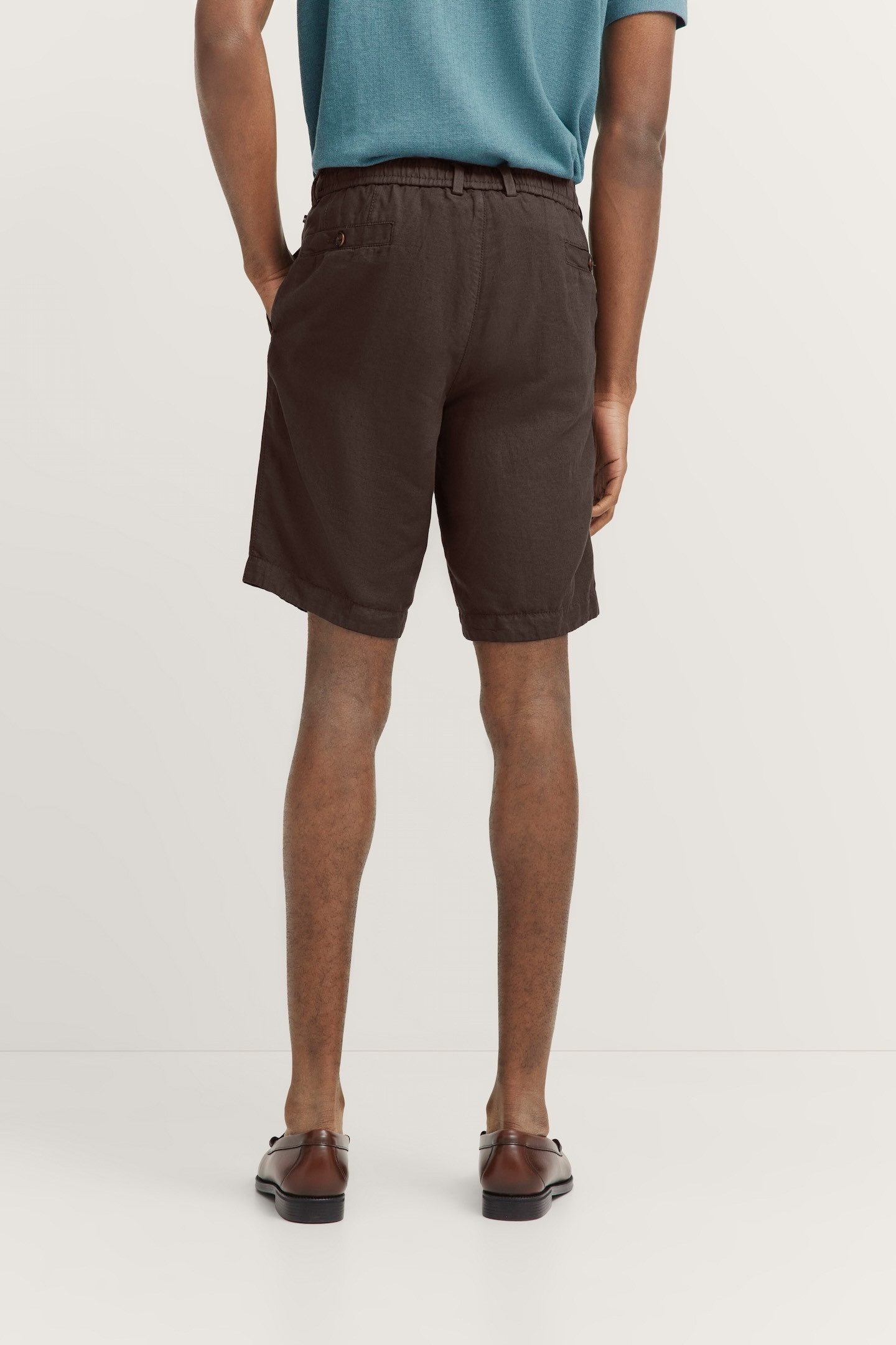 bugatti Bermudas, aus Leinen-Baumwollmix günstig online kaufen