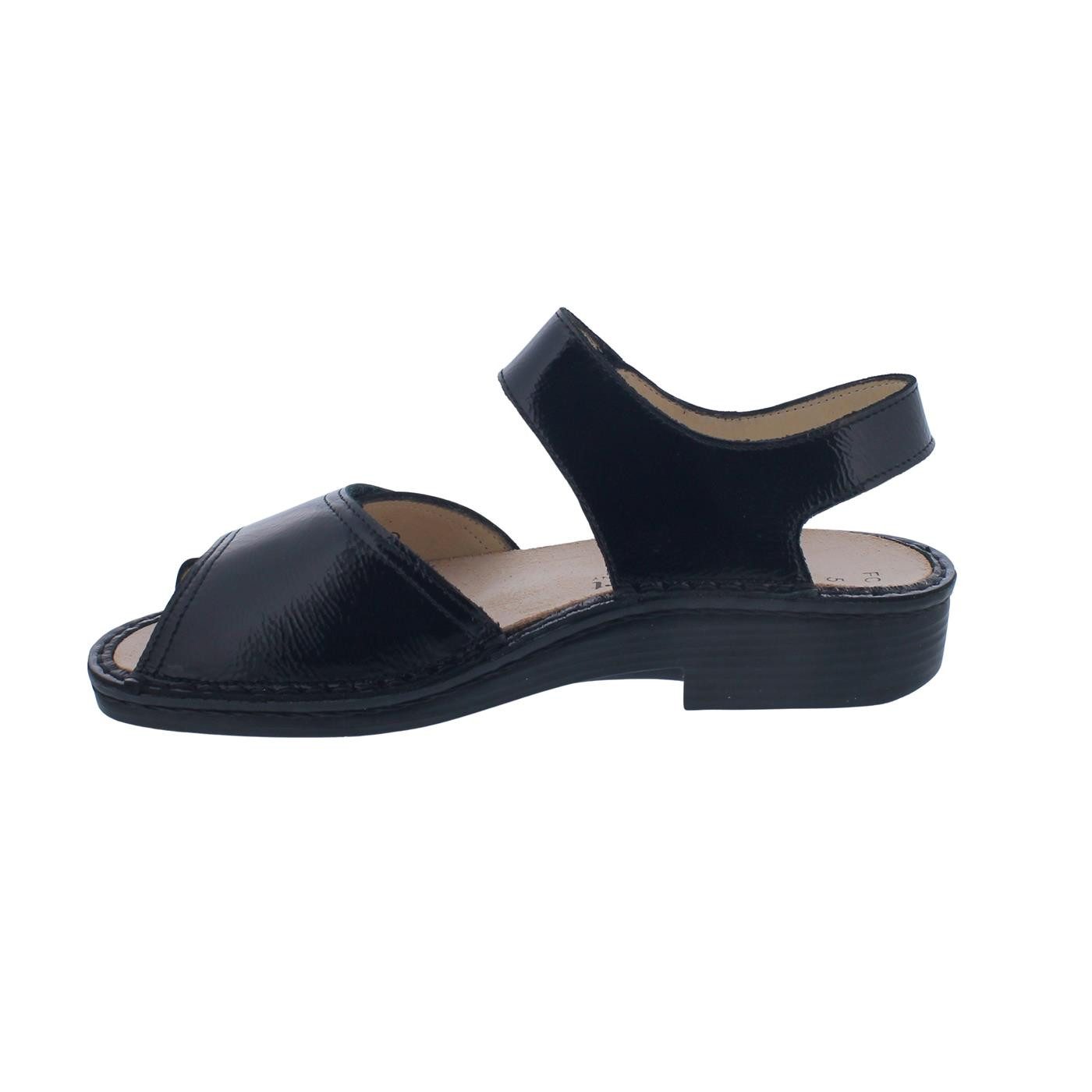 Finn Comfort Finn Comfort Luxor Sandale 2408-022099, Knautschlack-Leder, Schwarz Sandale – Bild 5 von 5