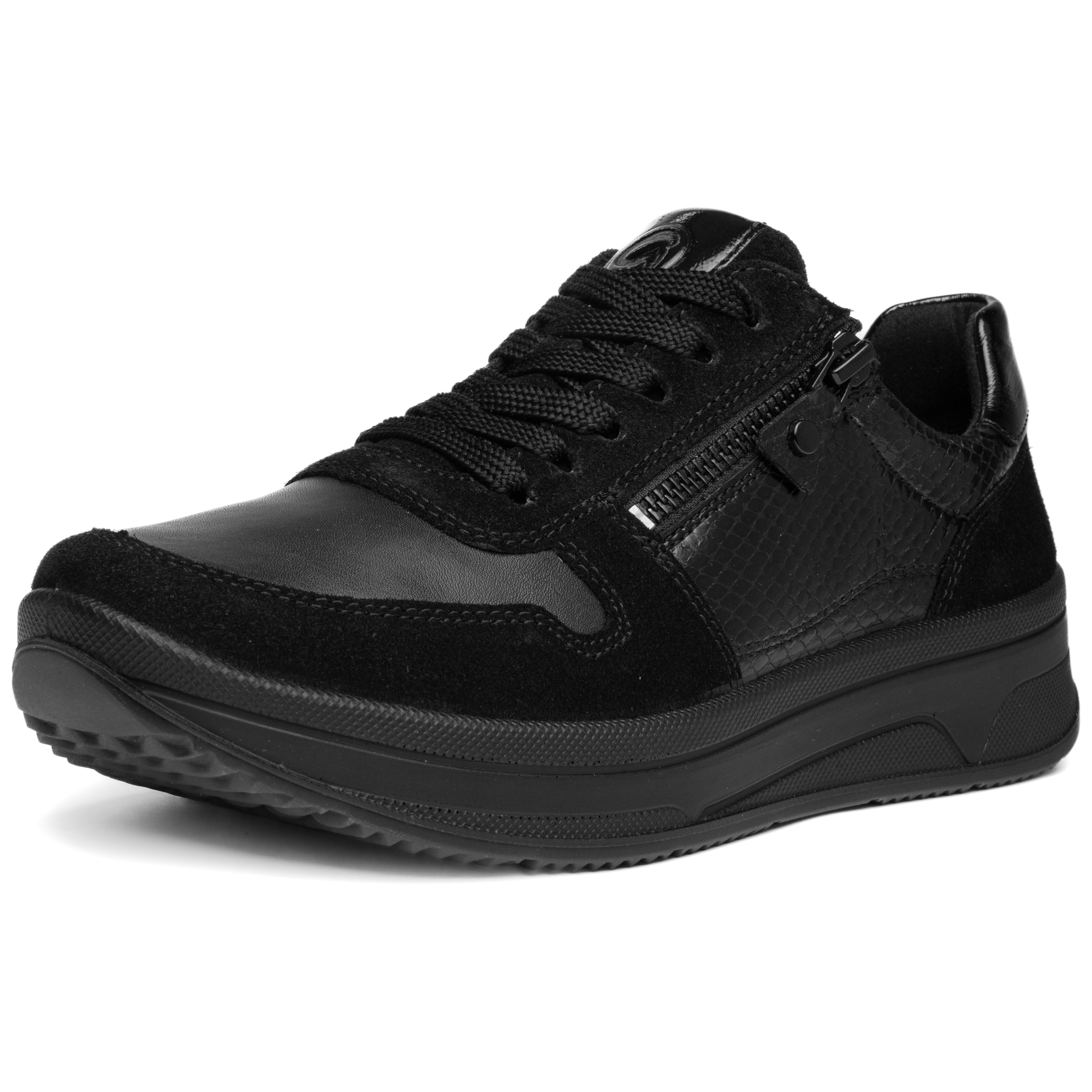 Ara SAPPORO Plateausneaker Freizeitschuh, Schnürschuh, Halbschuh in Komfortweite H (sehr weit)