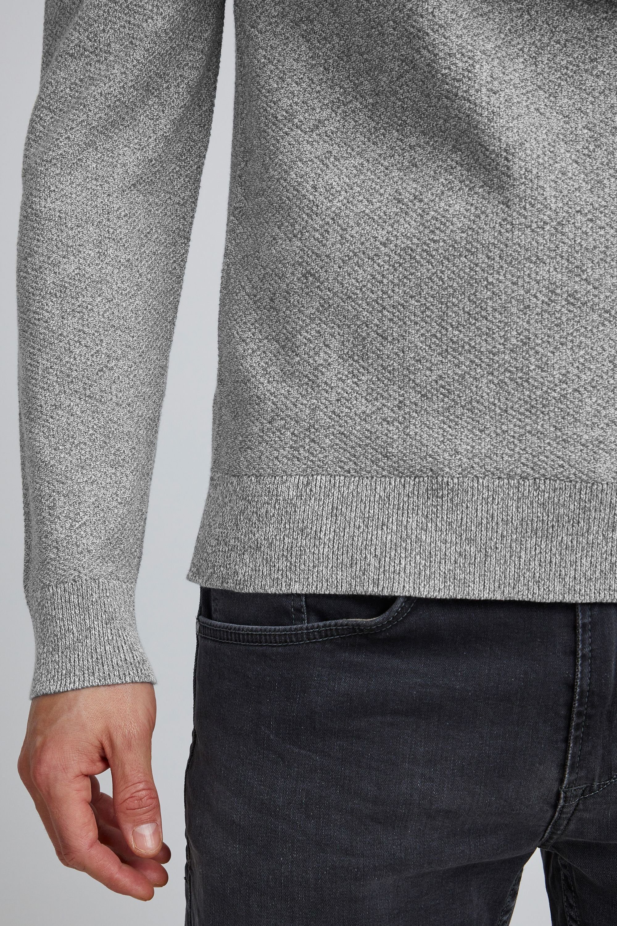 Blend Strickpullover bhpullover Stilvoller Feinstrick-Pullover mit Rundhalsausschnitt