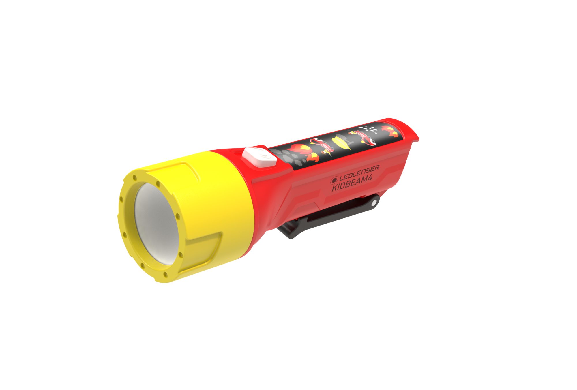 Ledlenser Taschenlampe Kidbeam4 Rot, 72g leicht, 12 cm lang, 4 Farben, LED, AAA, 18h Laufzeit