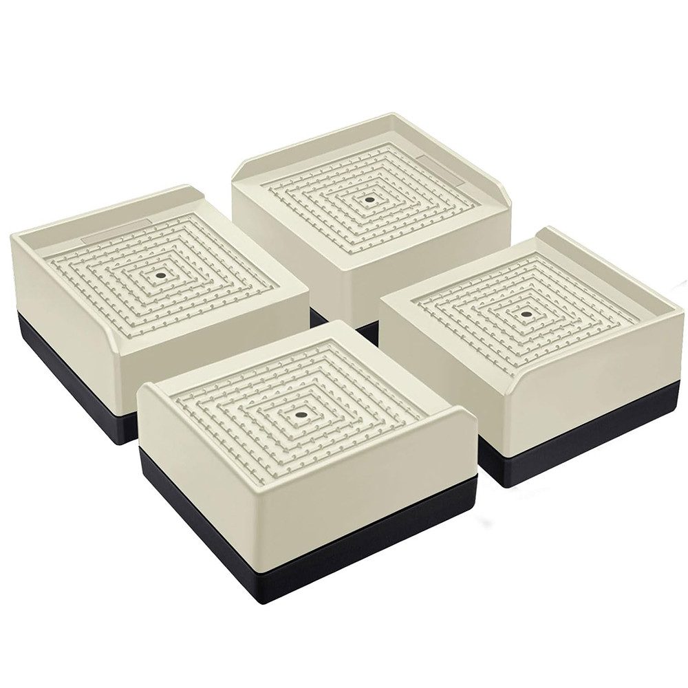 Diwzbyn Erhöhungs-Set 4 Stück verstellbare Möbelerhöher Starke platzsparende Steigleitung, (4-St), Betthöher, Tischerhöher, Stuhlerhöher, Sofaerhöher