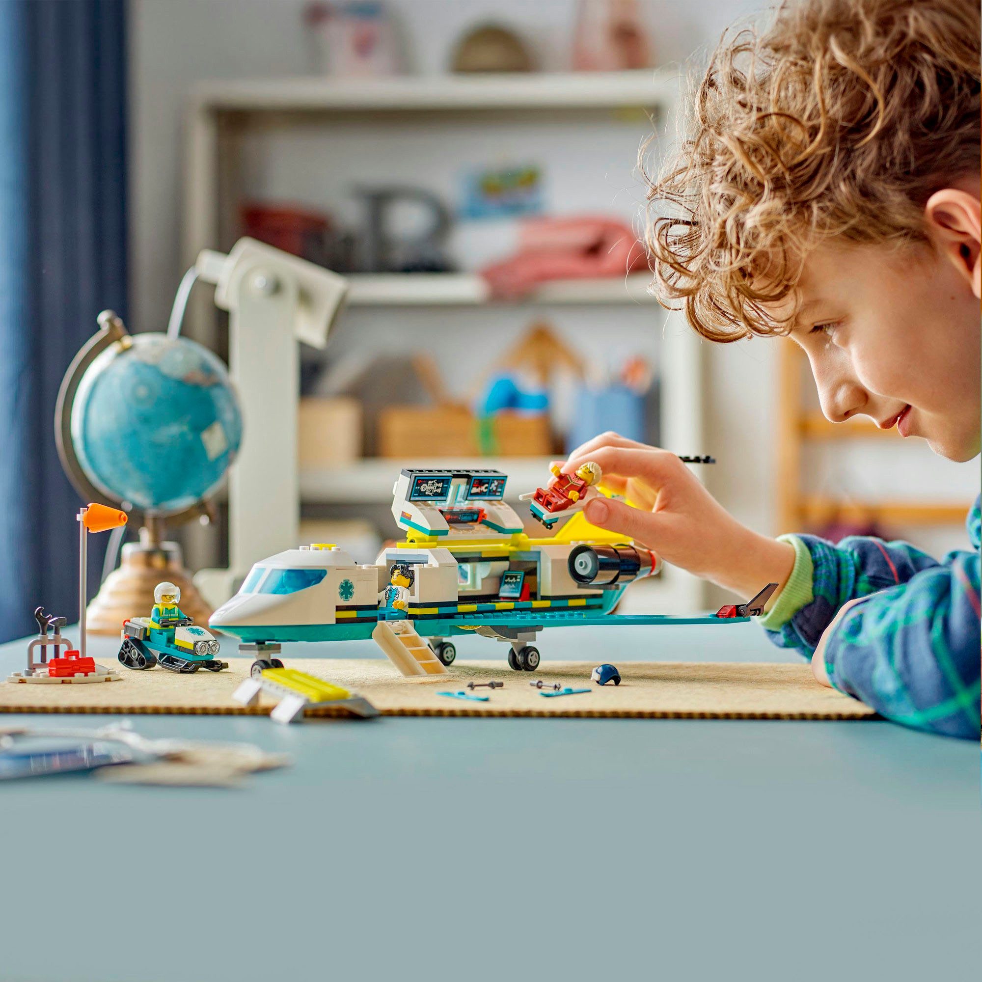 LEGO® Notfallrettungsflugzeug (60465), LEGO City Konstruktionsspielsteine, günstig online kaufen