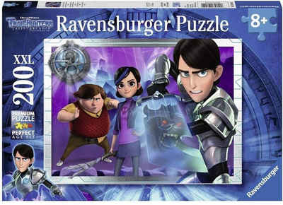 Ravensburger Puzzle Ravensburger 12844 -Jim im Reich der Trolle, 200 Teile Puzzle, Puzzleteile
