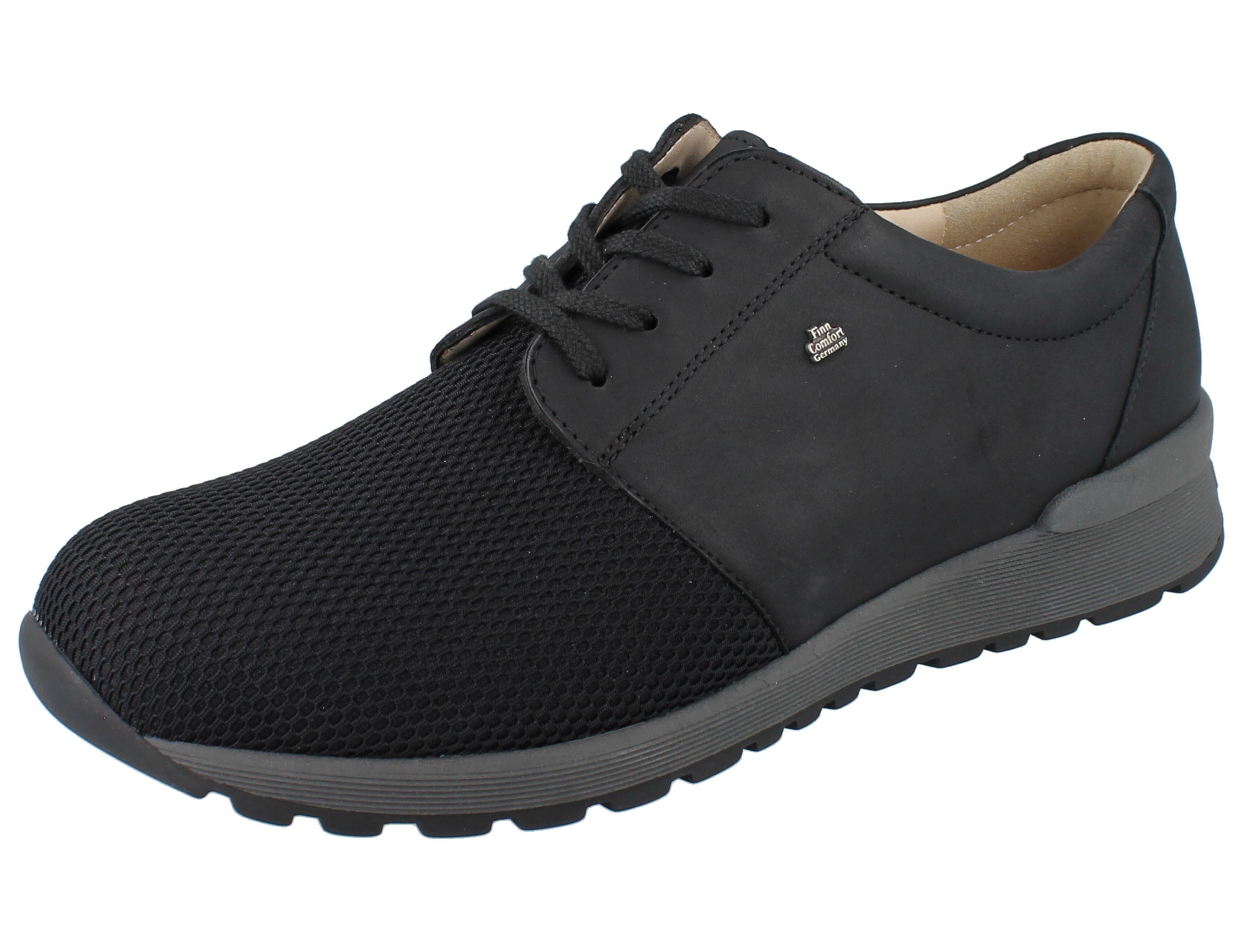 FINN COMFORT Paisley schwarz SensualStretch/Nuri - Größe: UK 6,5 Schnürschuh