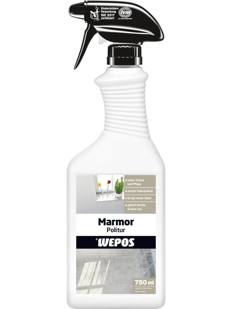 WEPOS CHEMIE GMBH Wepos Marmorpolitur 750 ml Universalreiniger