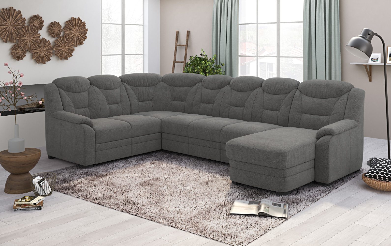 COTTA Wohnlandschaft Marcus, mit Schlaffunktion und Bettkasten