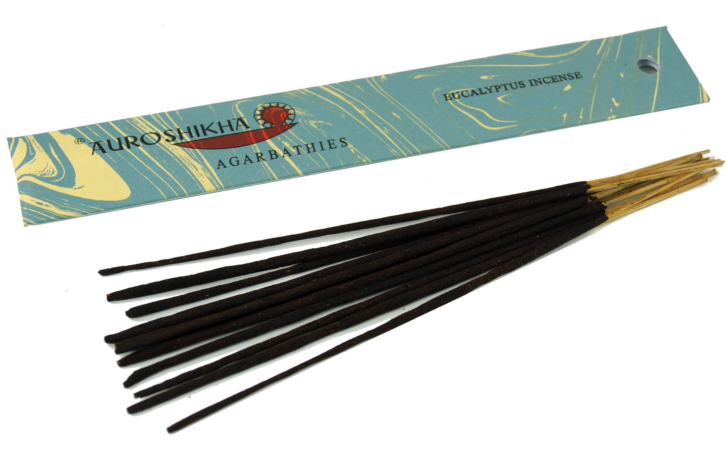 Guru-Shop Räucherstäbchen Auroshikha Räucherstäbchen - Eucalyptus